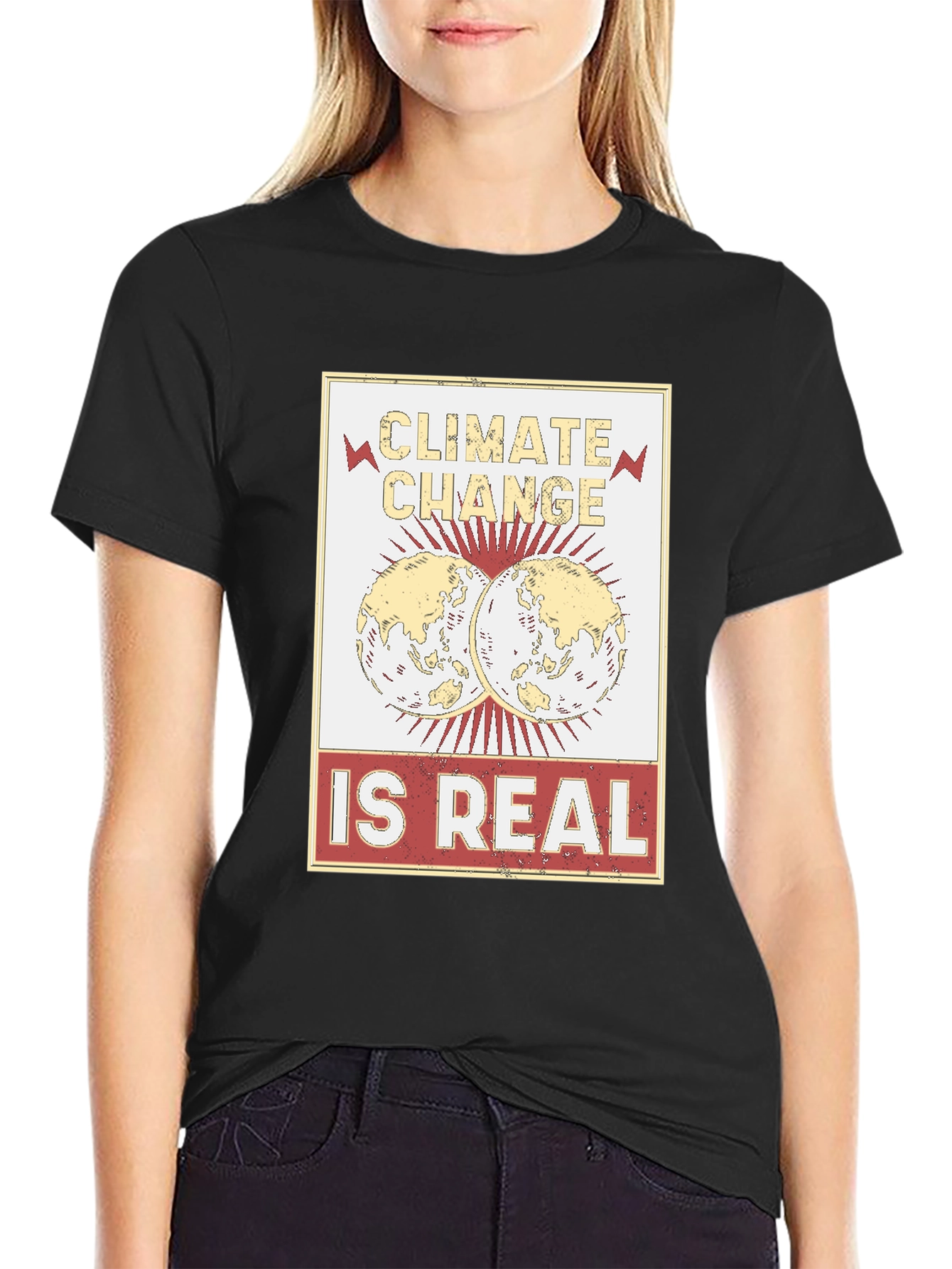 Climate Change is Real T-Shirt
