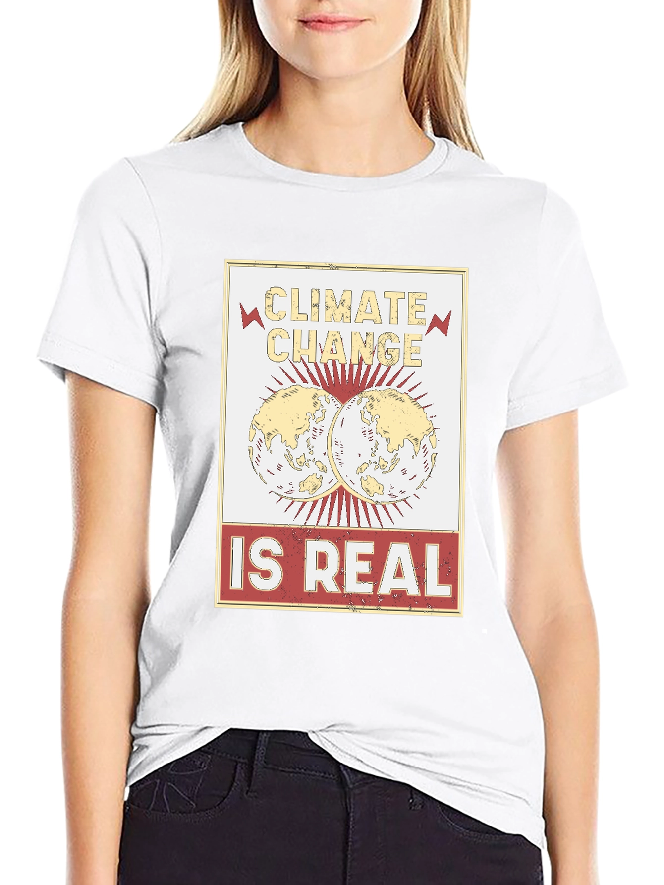 Climate Change is Real T-Shirt