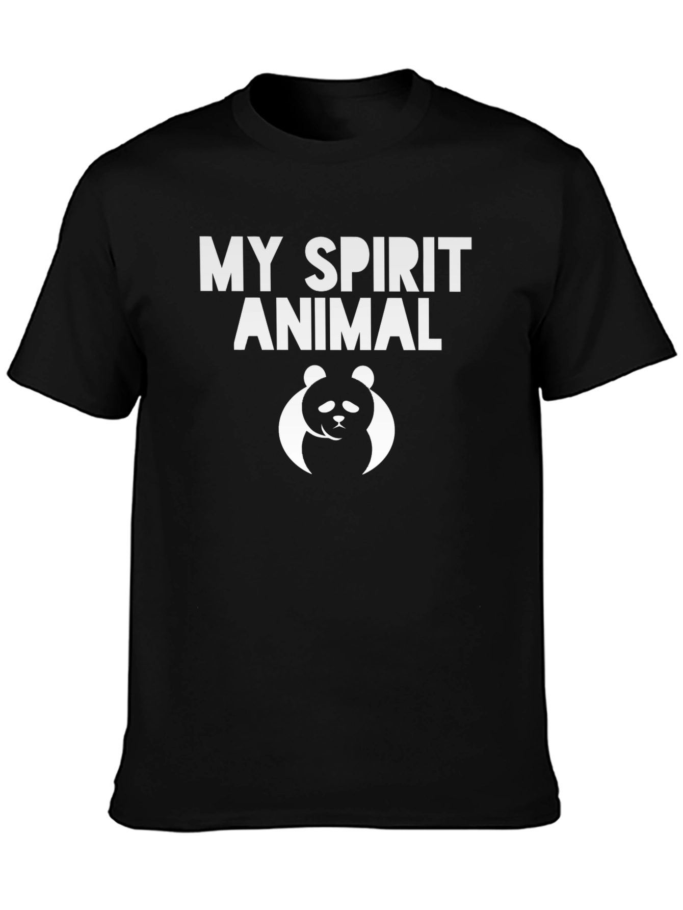 My Spirit Animal Panda Bear Graphic Tee