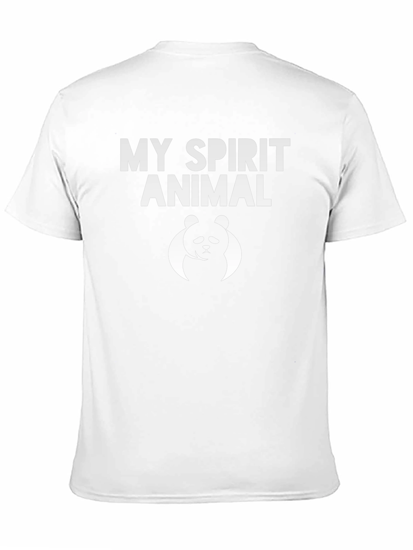 My Spirit Animal Panda Bear Graphic Tee
