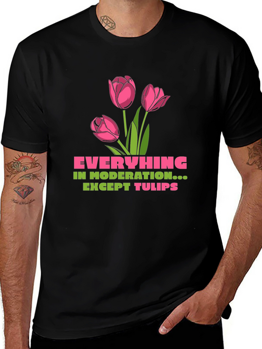 Tulip Lover Graphic Tee - Everything in Moderation