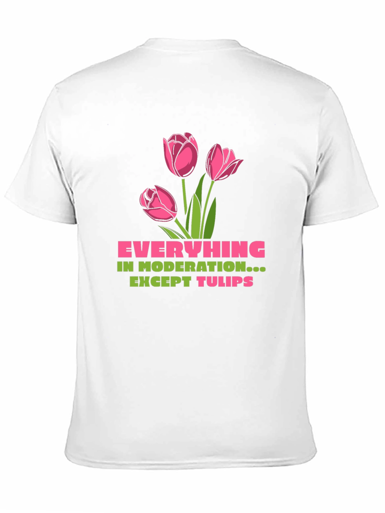 Tulip Lover Graphic Tee - Everything in Moderation
