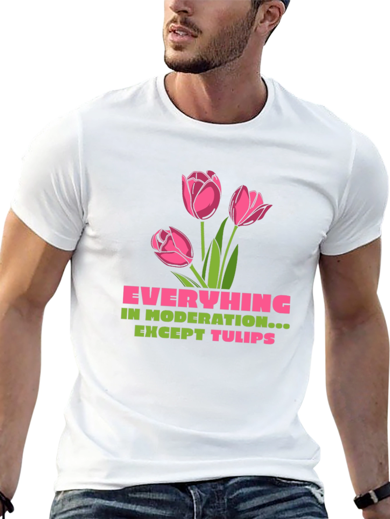 Tulip Lover Graphic Tee - Everything in Moderation