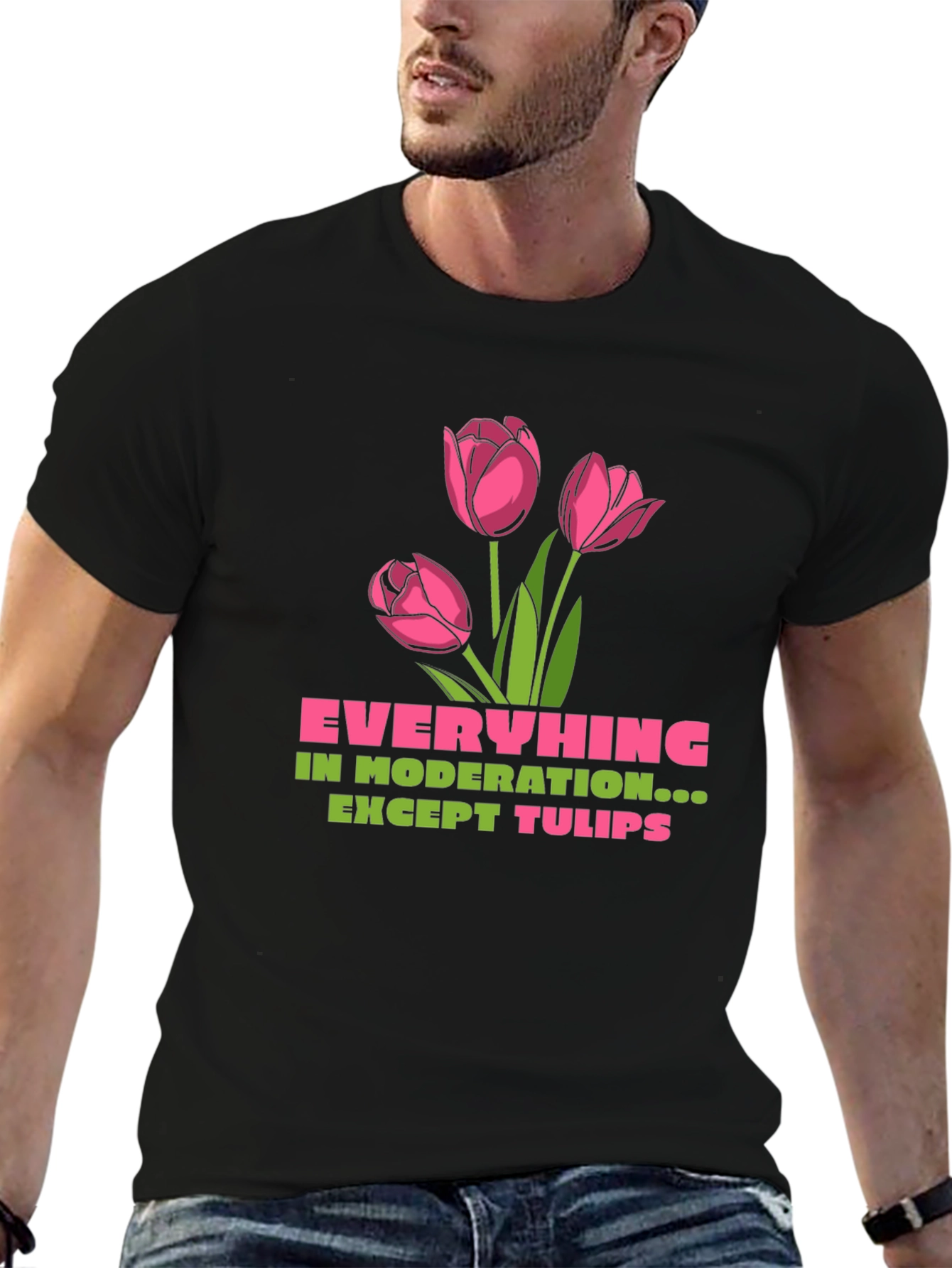 Tulip Lover Graphic Tee - Everything in Moderation