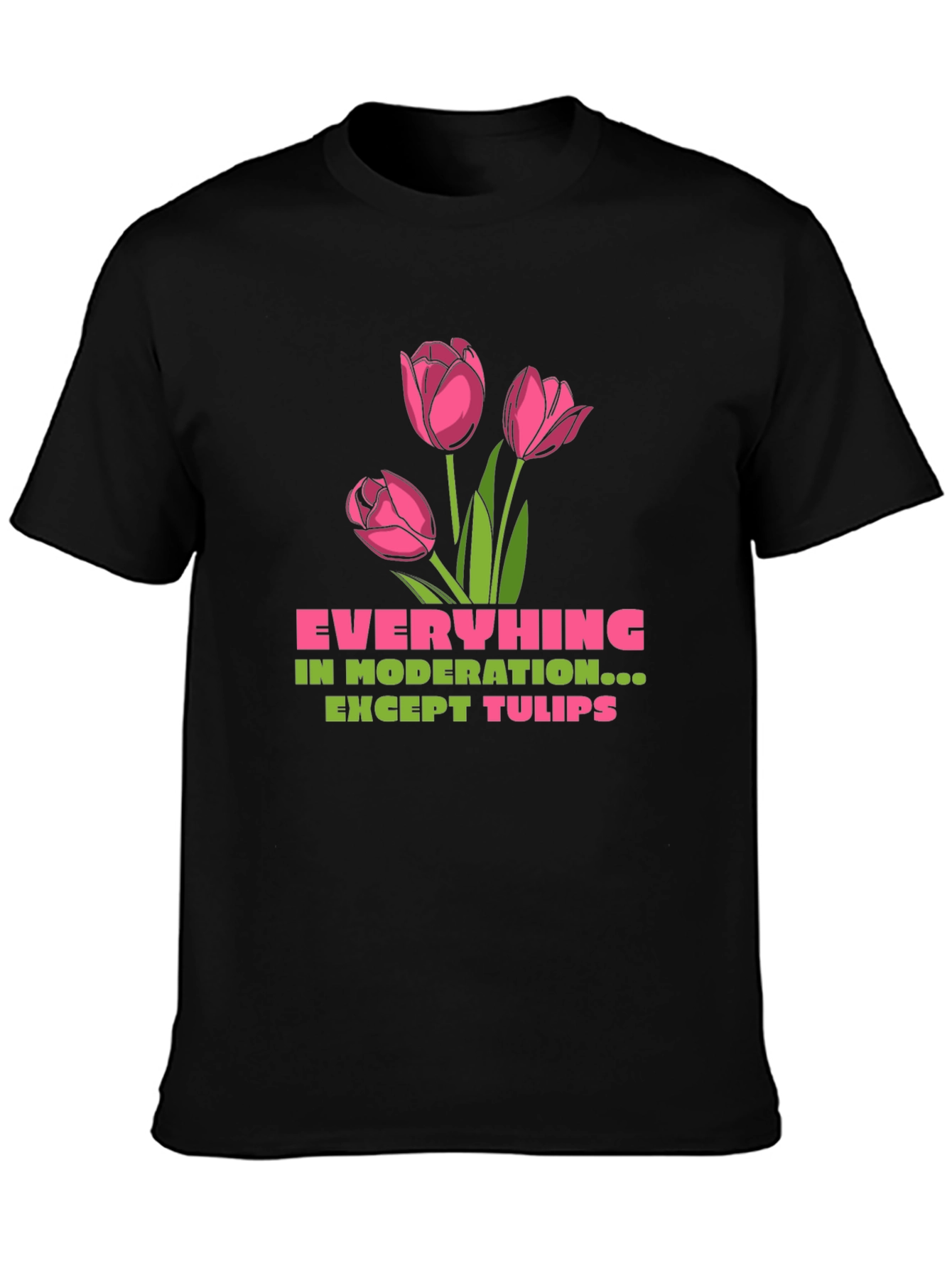 Tulip Lover Graphic Tee - Everything in Moderation
