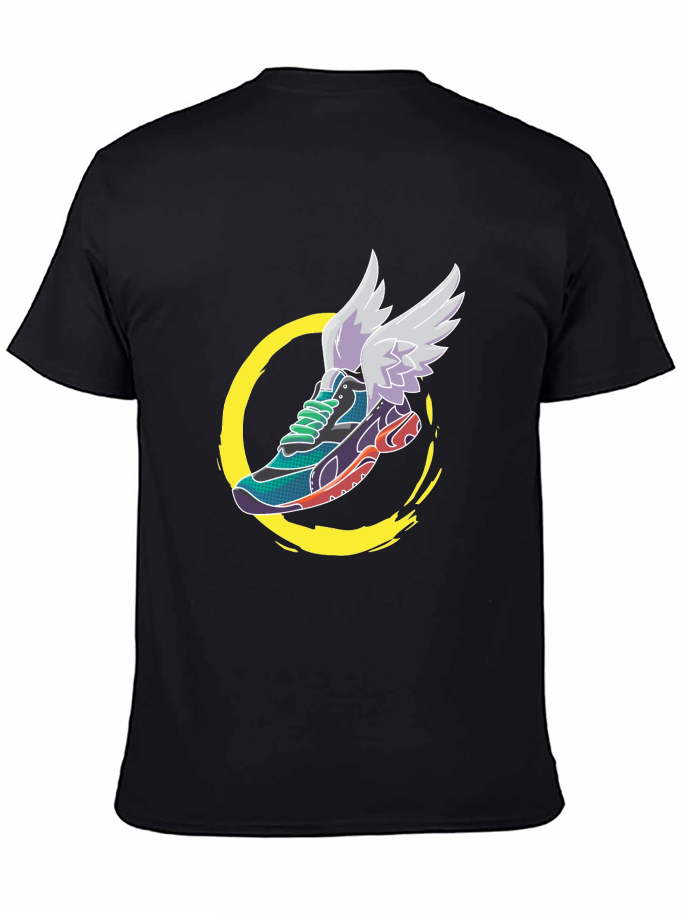 Winged Shoe Graphic T-Shirt