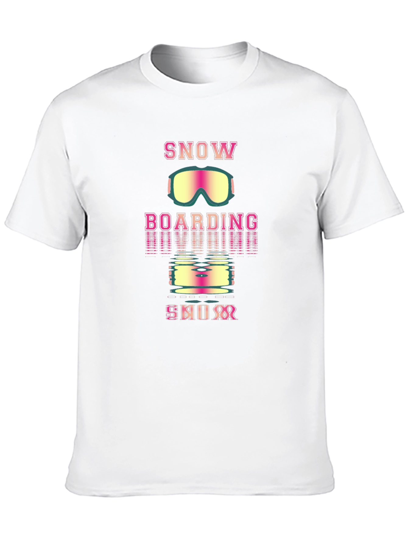 Snowboarding Ski Bum Graphic T-Shirt
