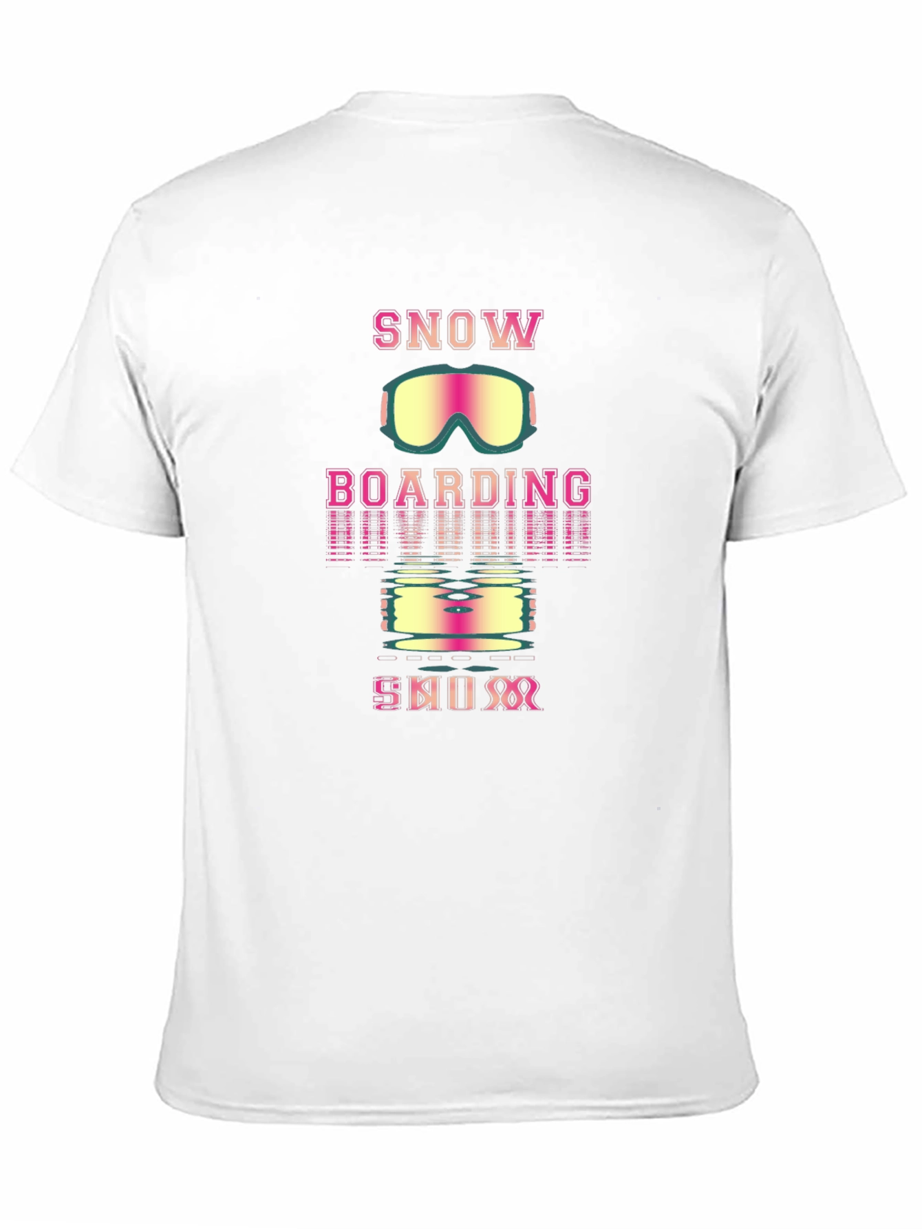 Snowboarding Ski Bum Graphic T-Shirt