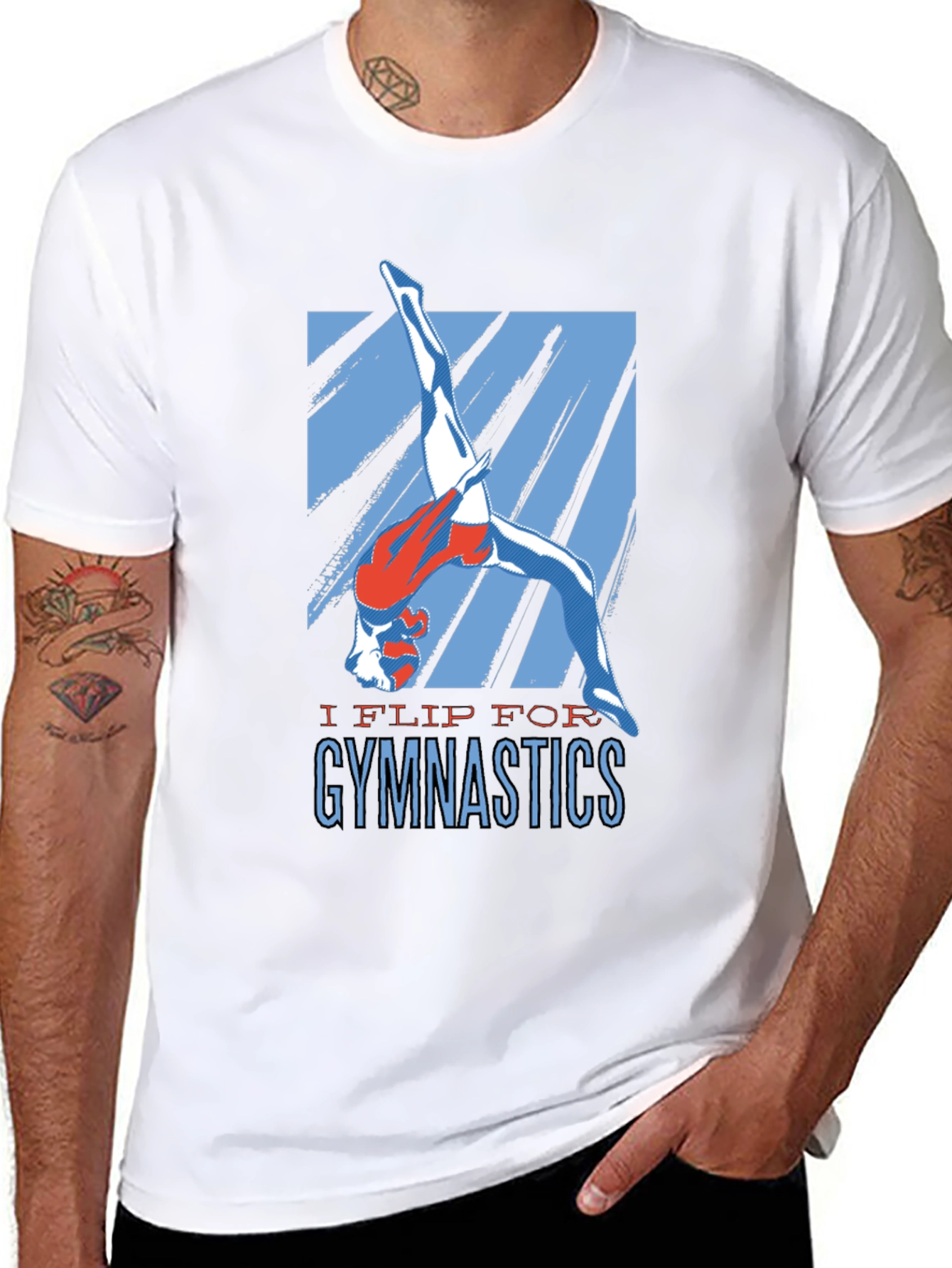 Gymnastics Flip T-Shirt - Athletic Tee