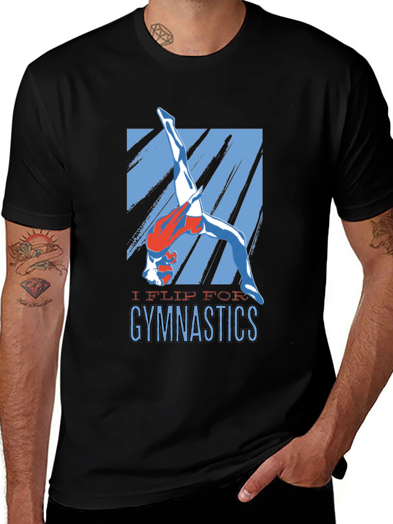 Gymnastics Flip T-Shirt - Athletic Tee