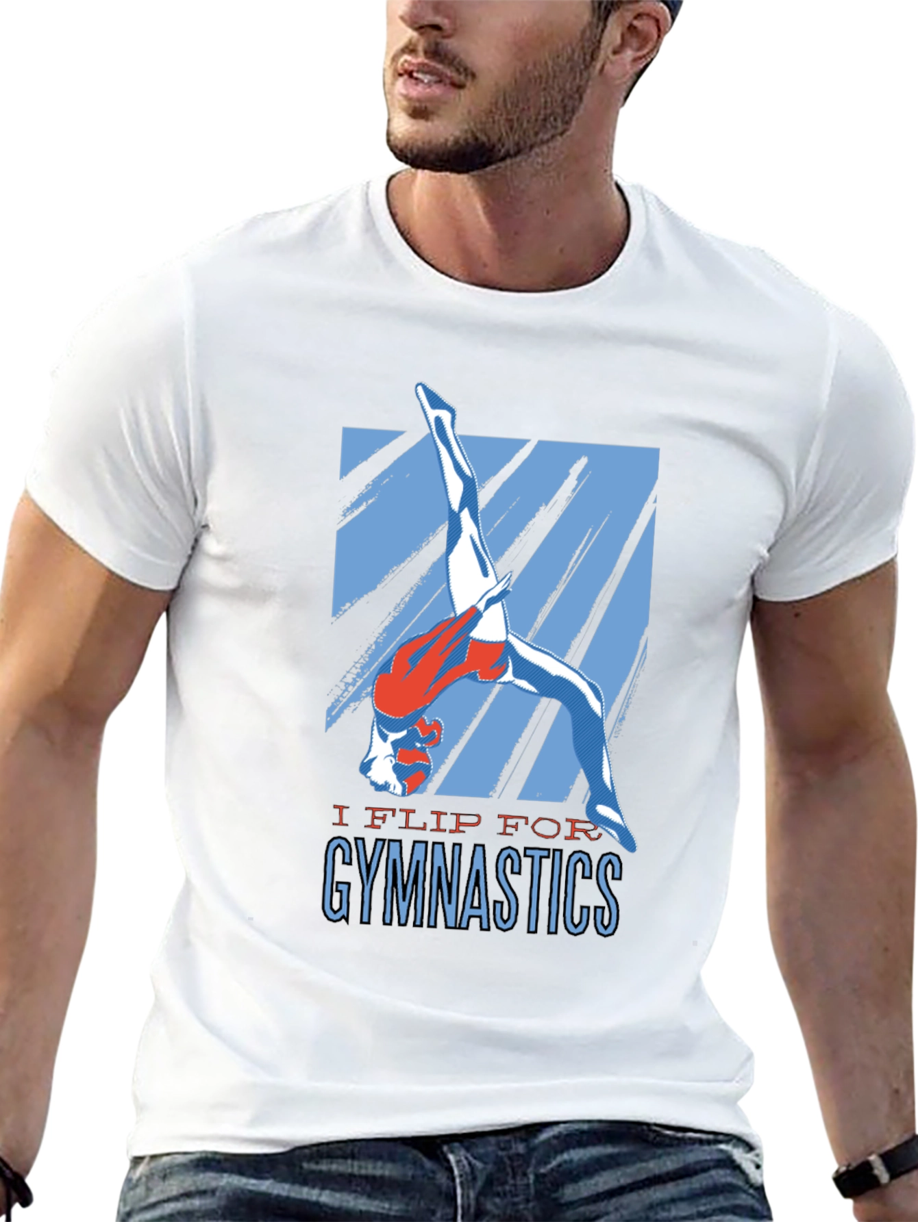 Gymnastics Flip T-Shirt - Athletic Tee