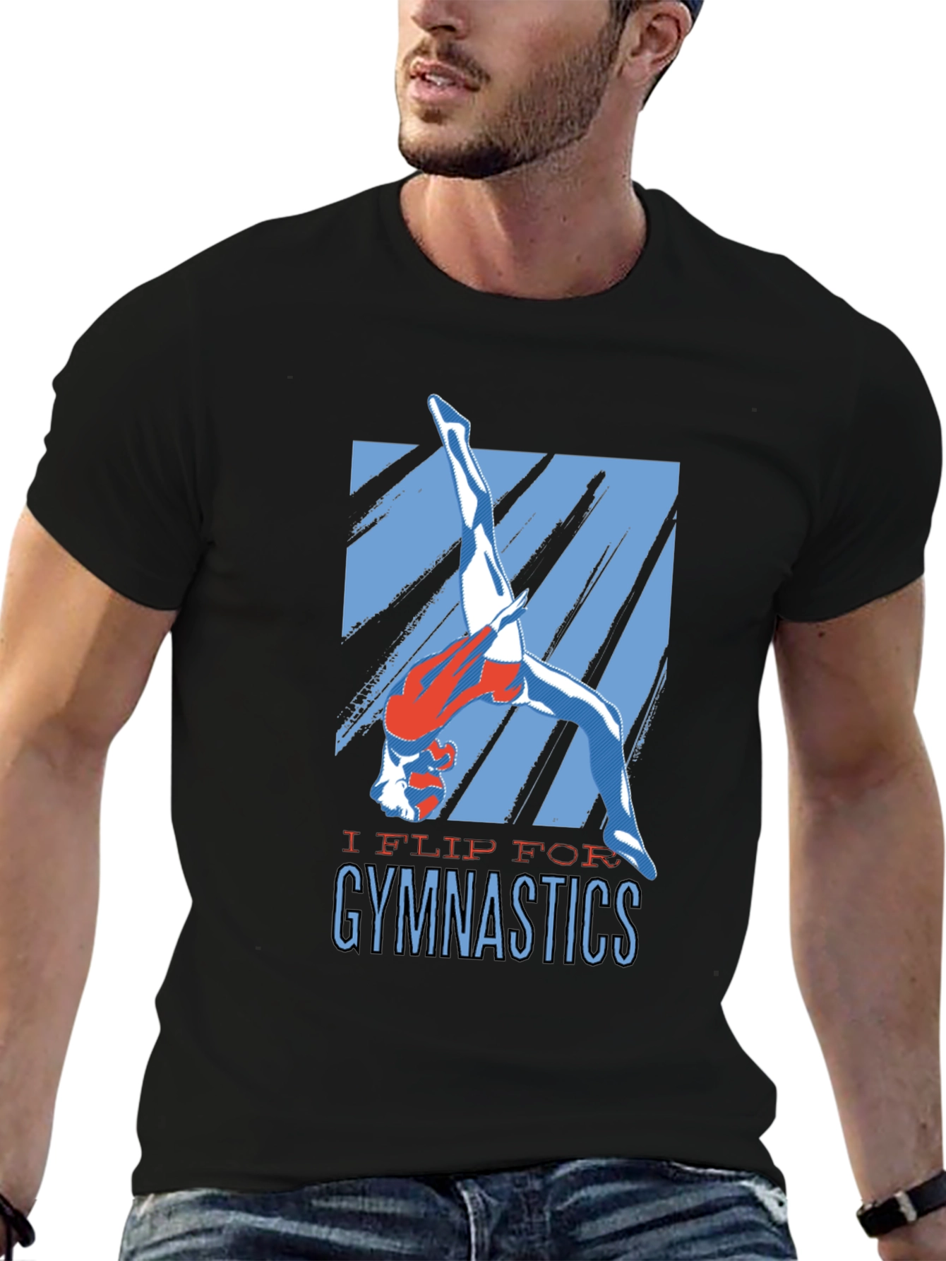 Gymnastics Flip T-Shirt - Athletic Tee