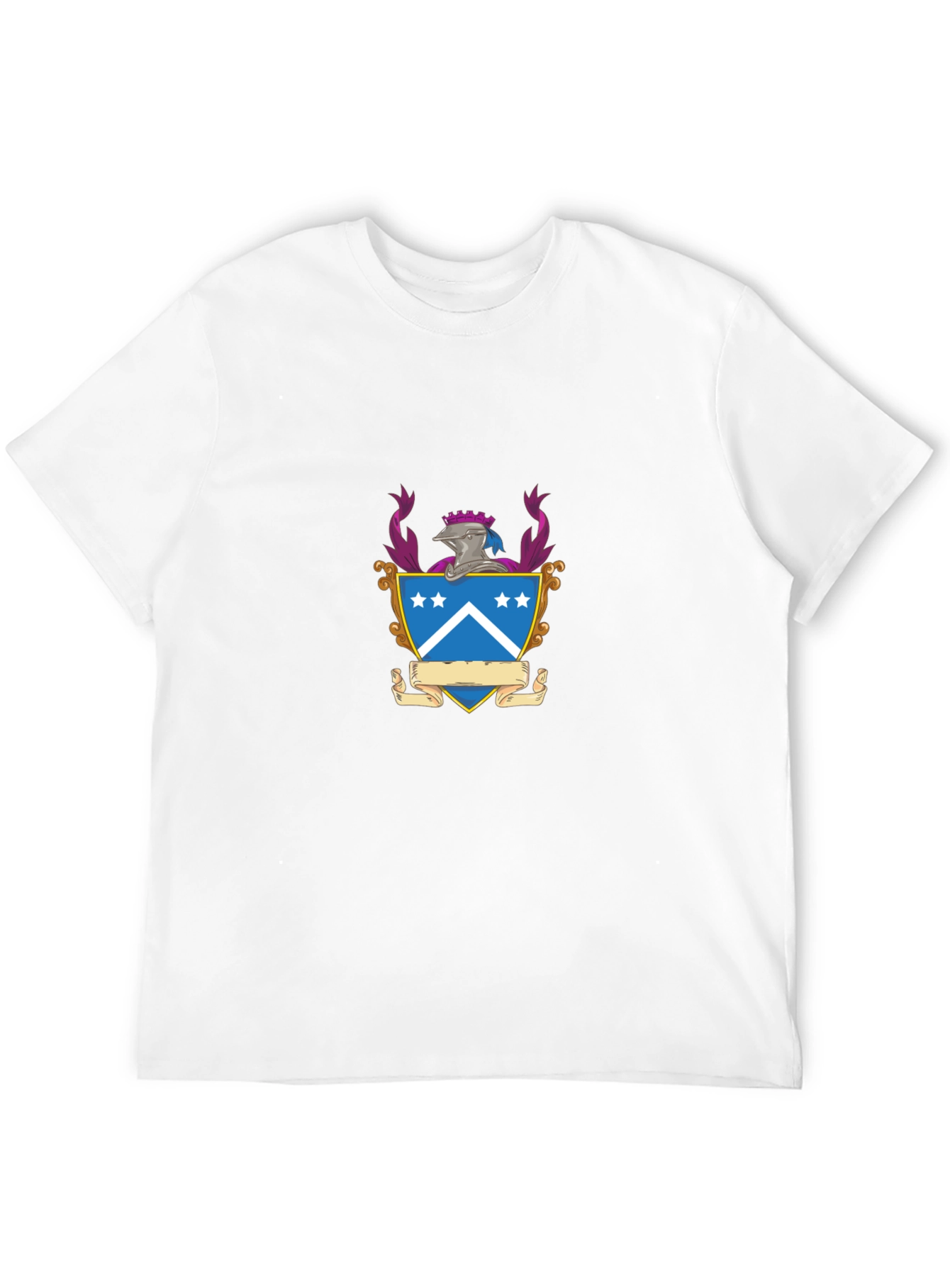 Heraldic Crest Black T-Shirt