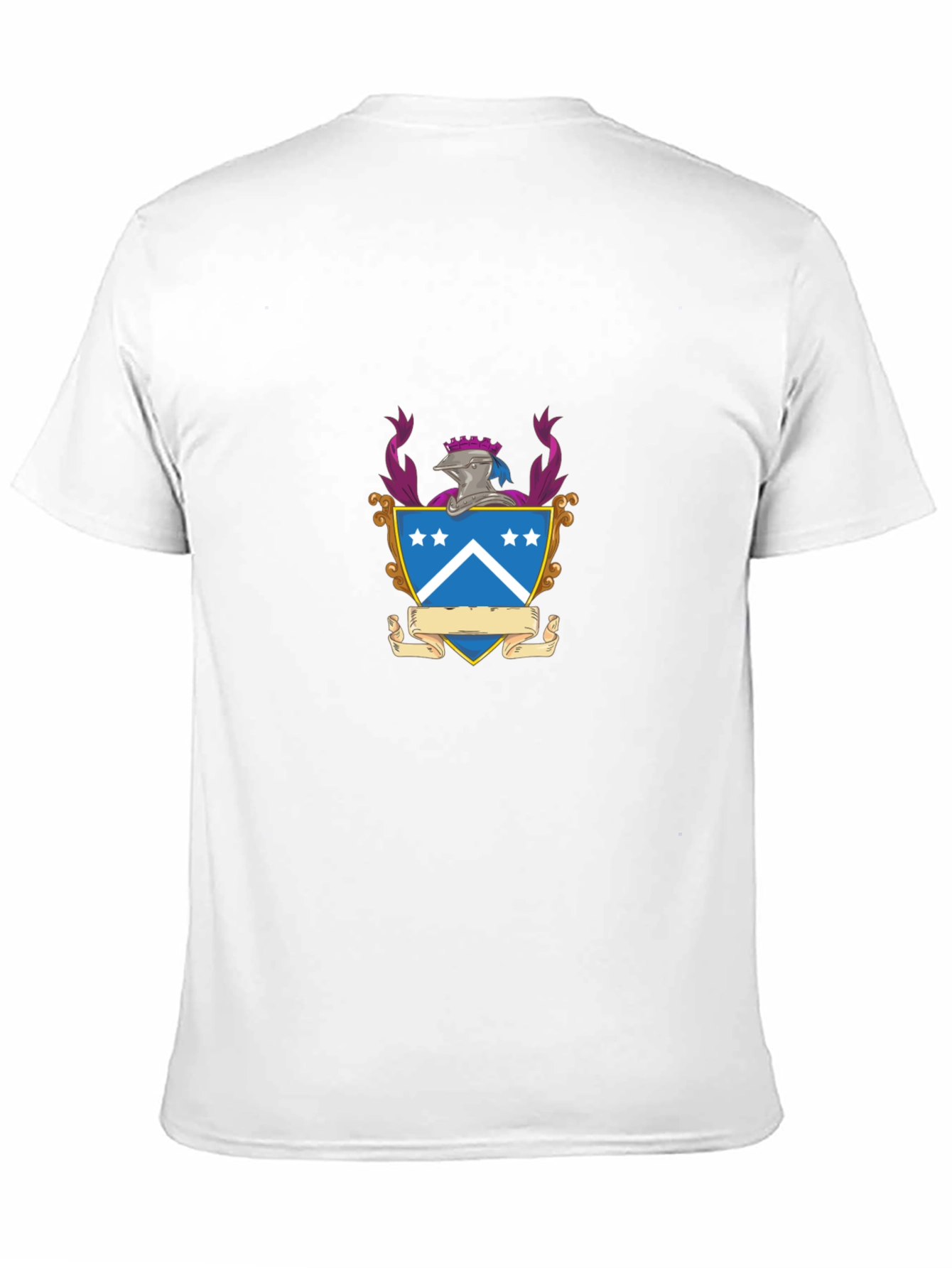 Heraldic Crest Black T-Shirt