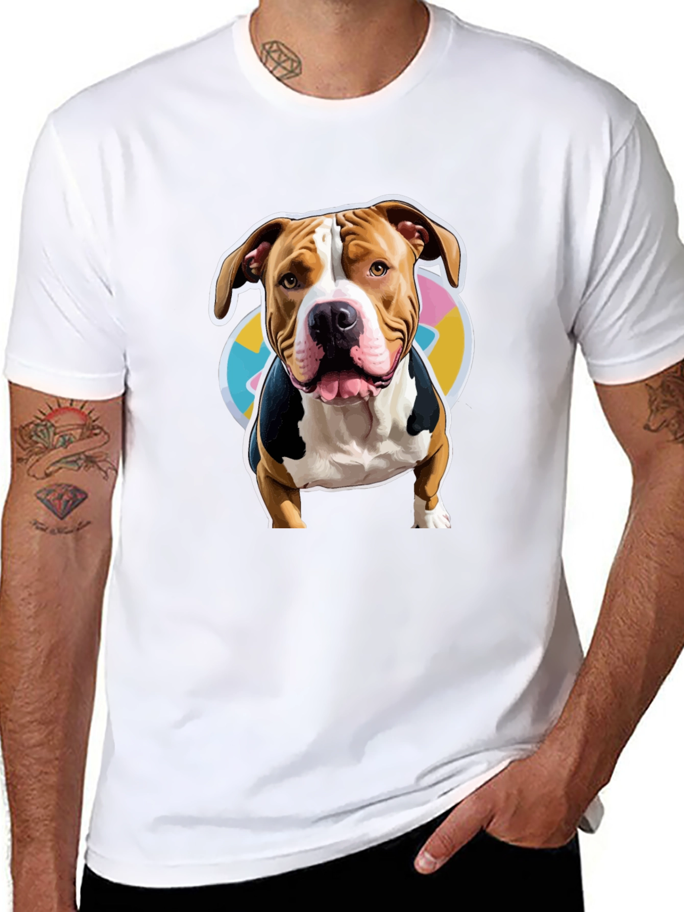 Bulldog Graphic Tee - Cool Dog Lover Shirt