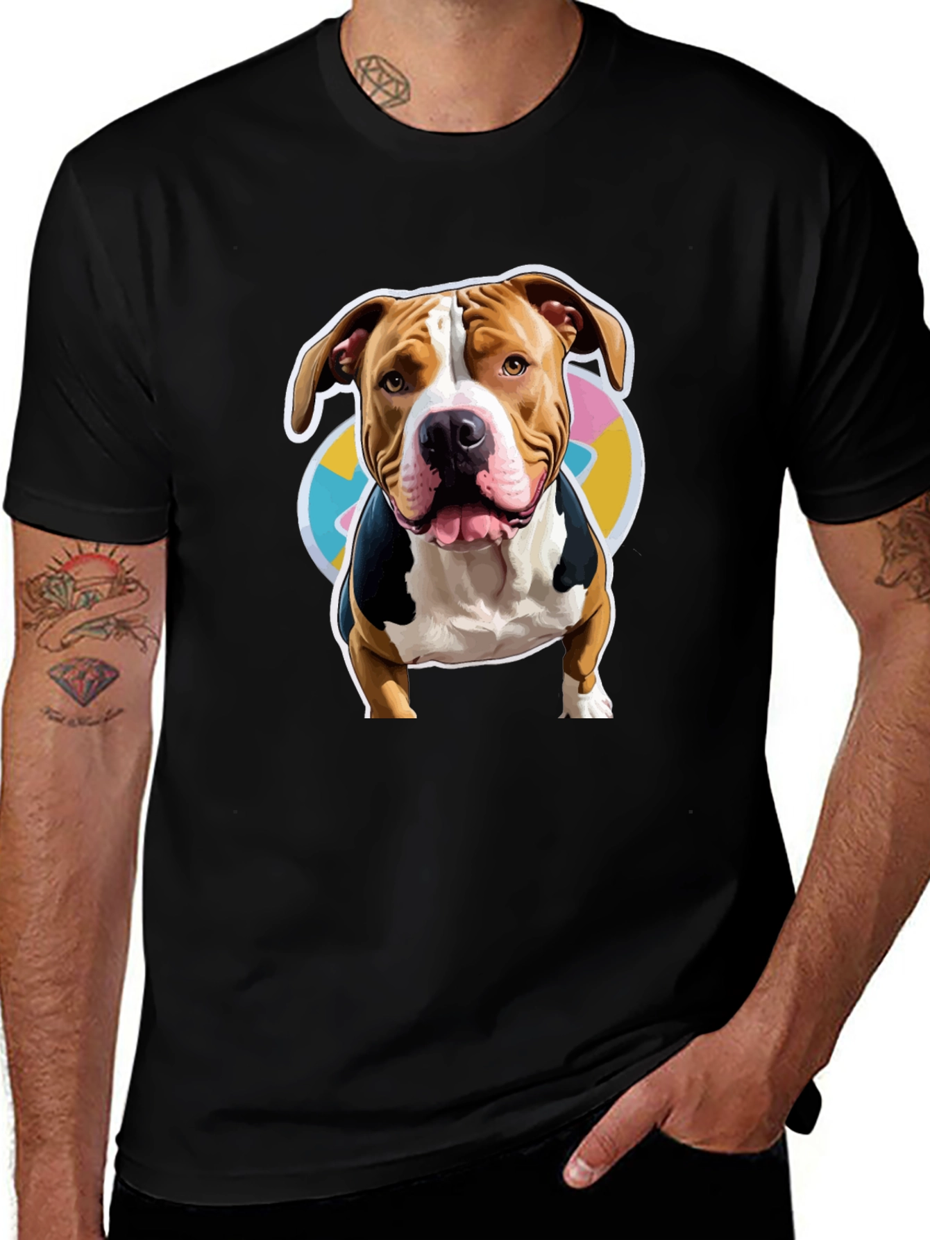 Bulldog Graphic Tee - Cool Dog Lover Shirt