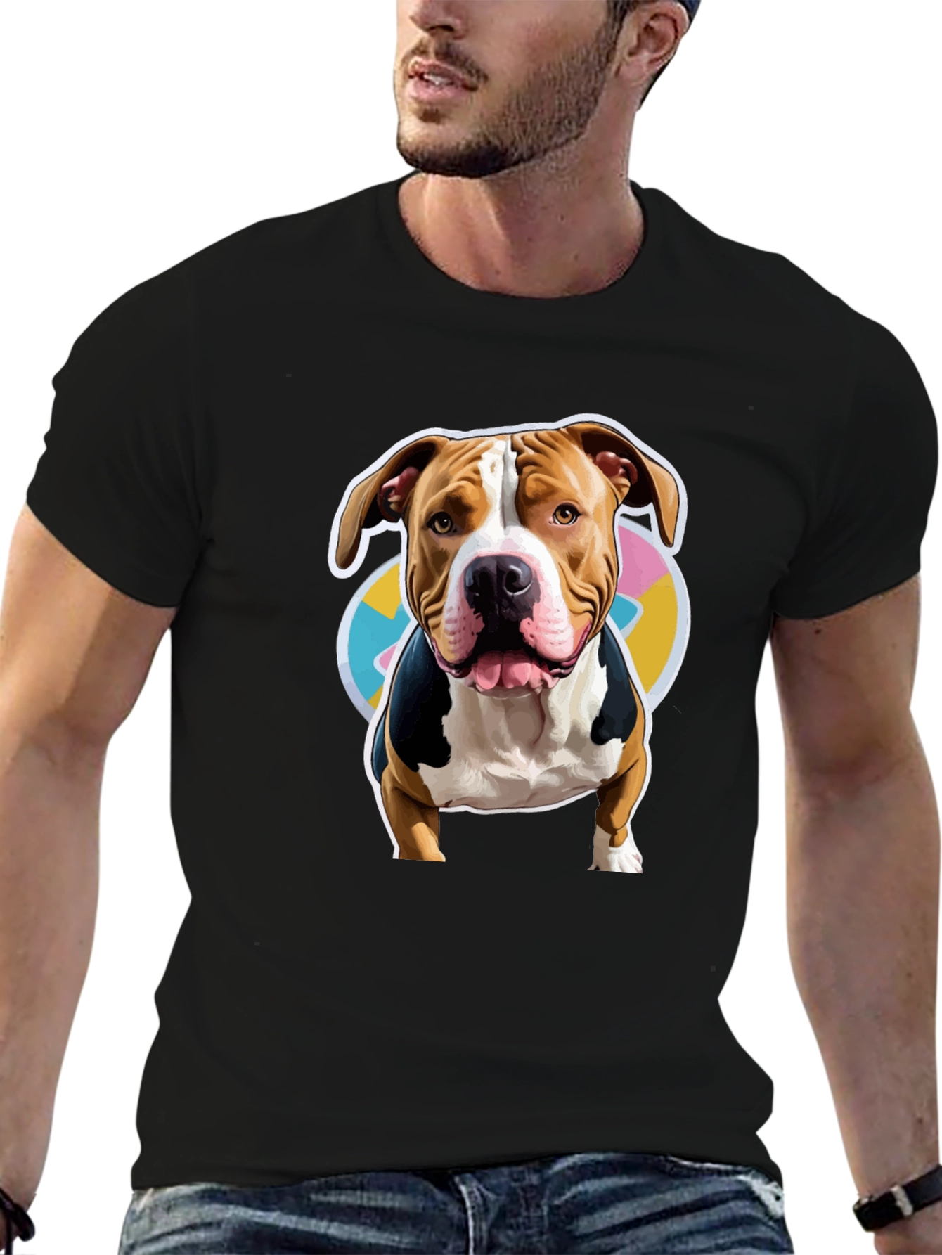 Bulldog Graphic Tee - Cool Dog Lover Shirt