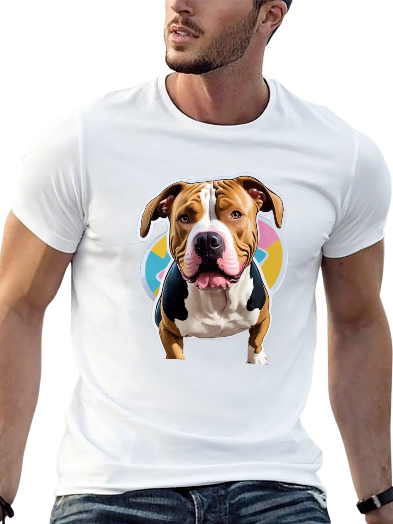 Bulldog Graphic Tee - Cool Dog Lover Shirt