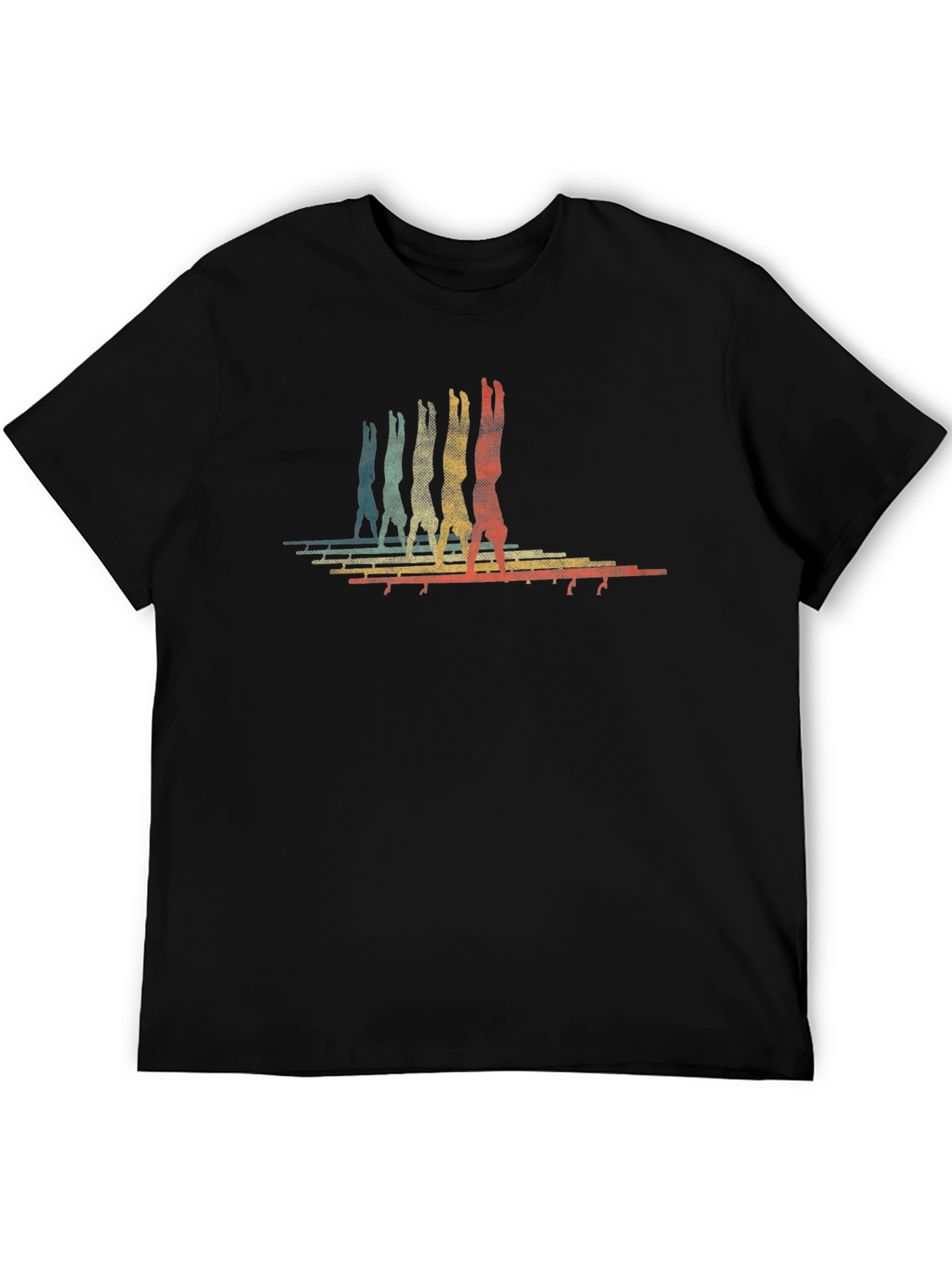 Retro Gymnastics Handstand T-Shirt
