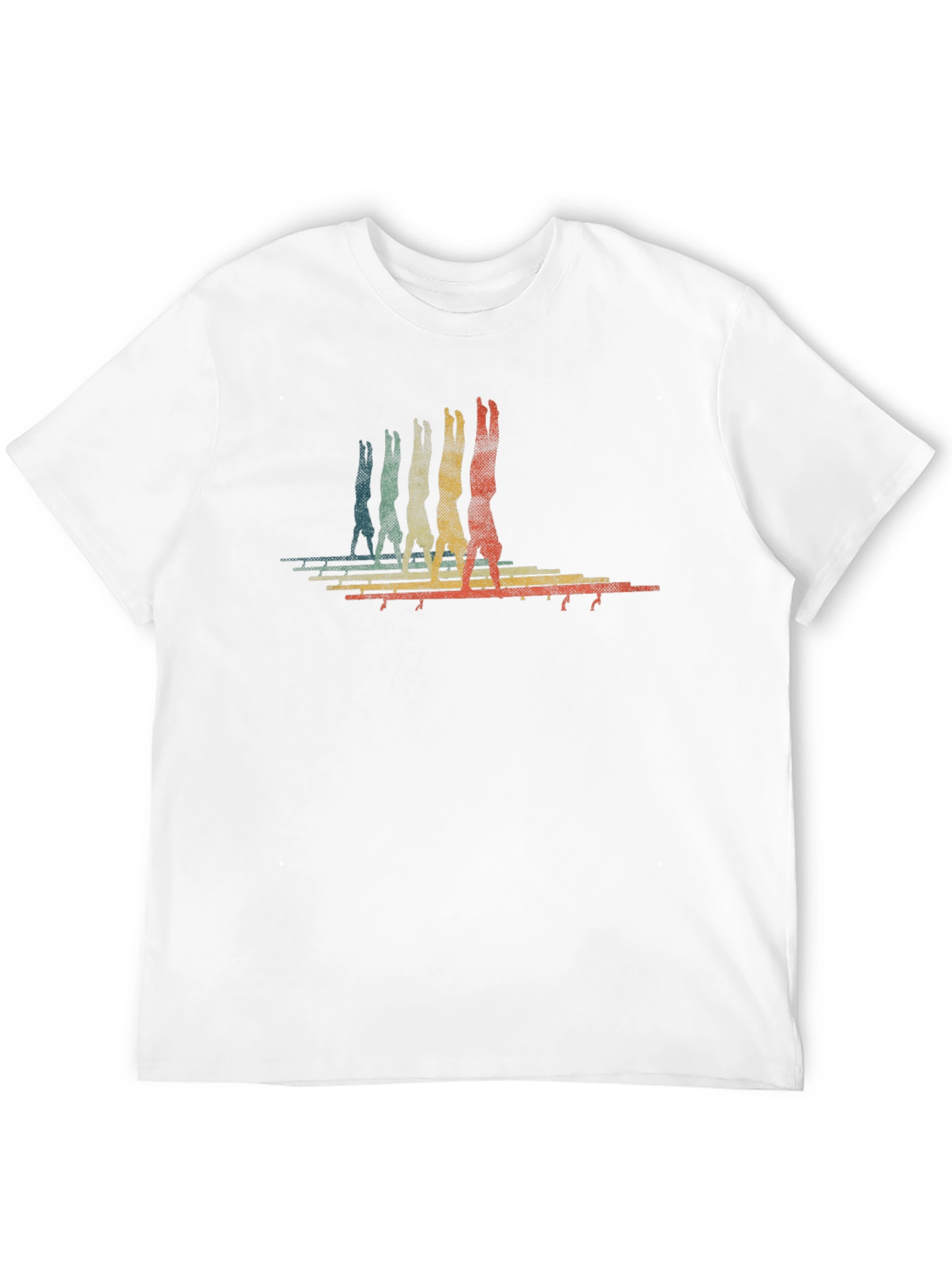 Retro Gymnastics Handstand T-Shirt