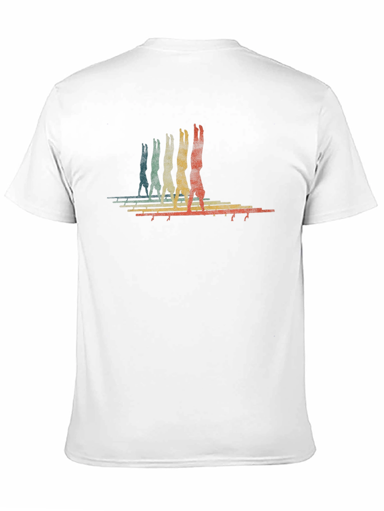 Retro Gymnastics Handstand T-Shirt
