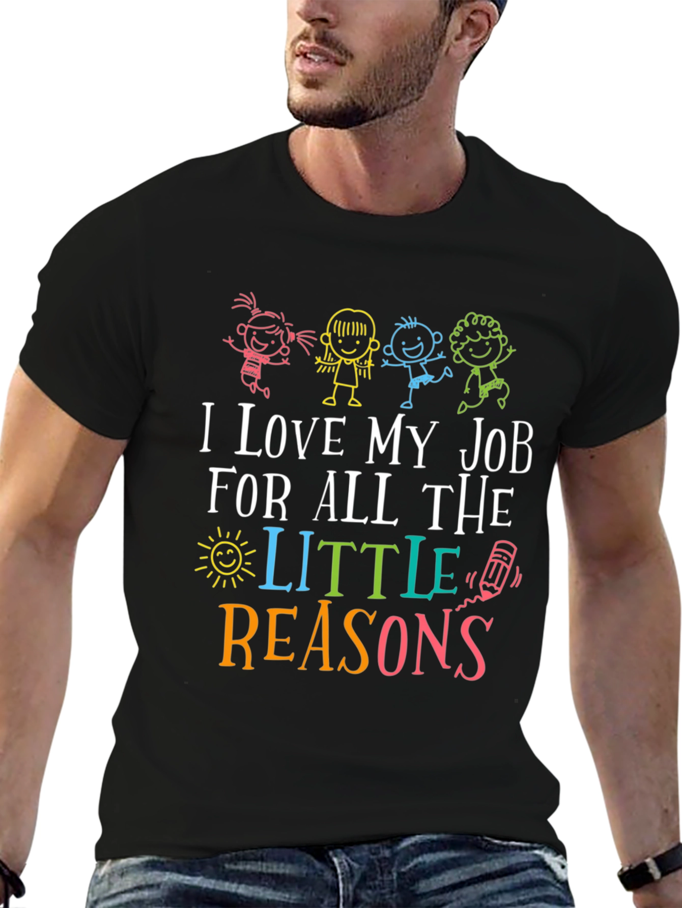 I Love My Job Teacher T-Shirt