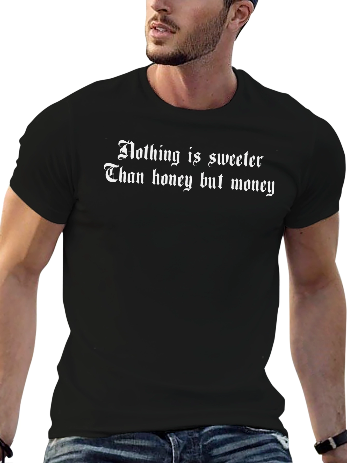 Nothing is Sweeter Than Honey Black T-Shirt