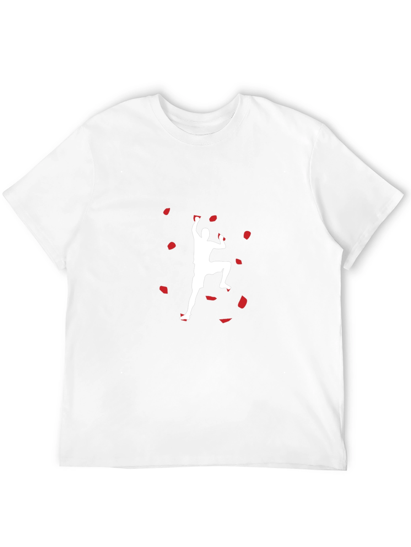Climbing Silhouette Graphic T-Shirt