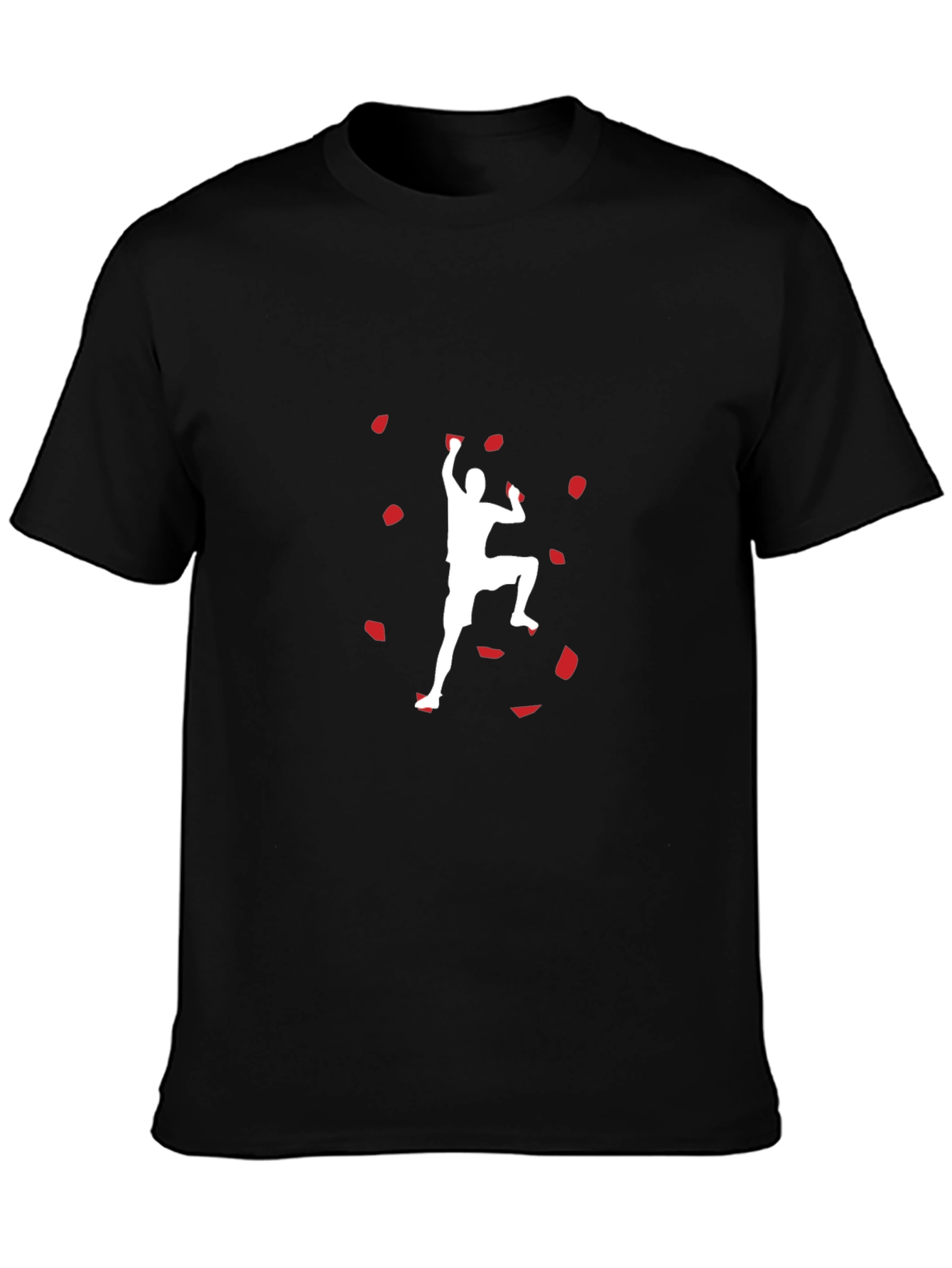 Climbing Silhouette Graphic T-Shirt