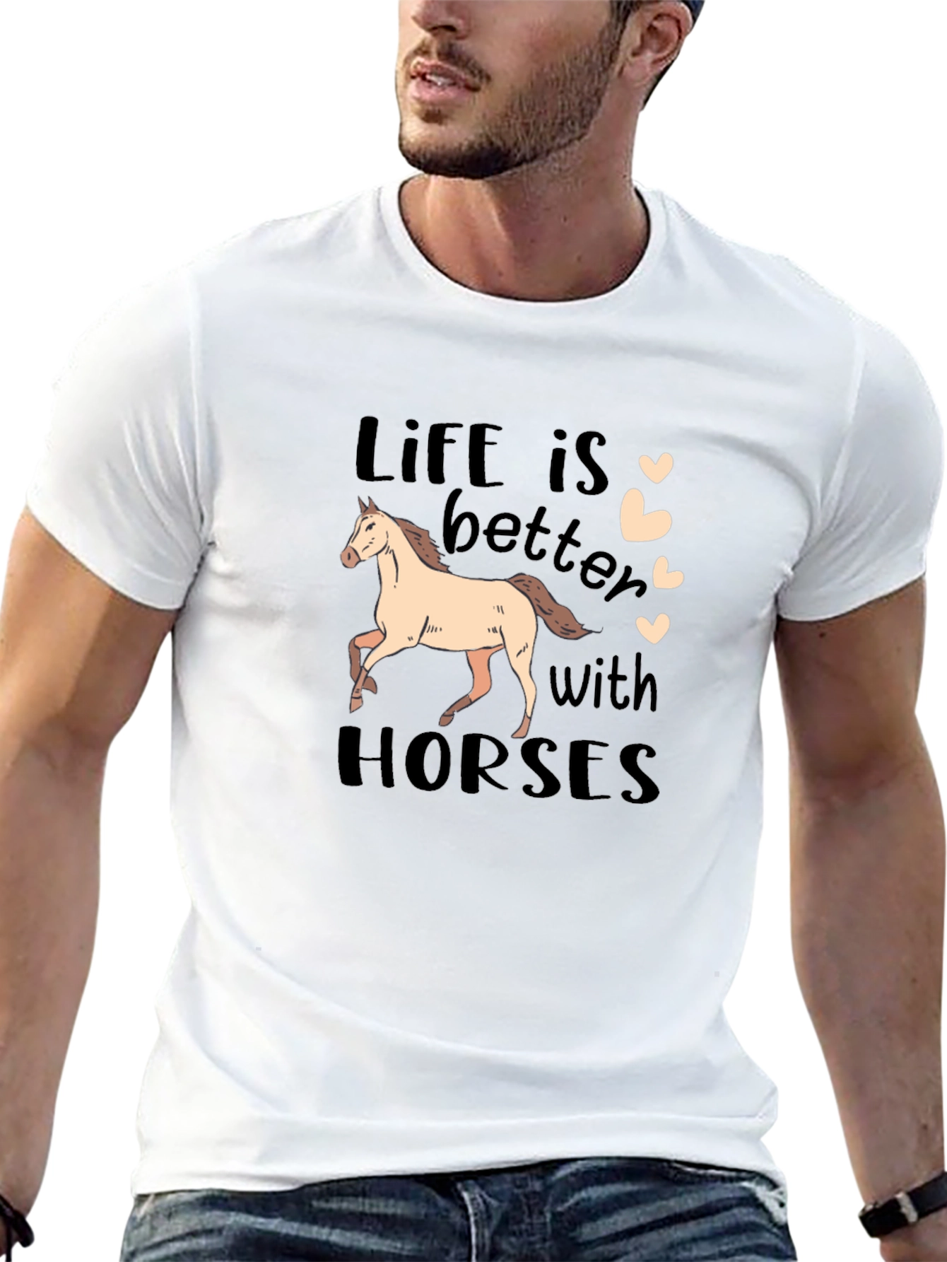 Life is Better with Horses Graphic Tee