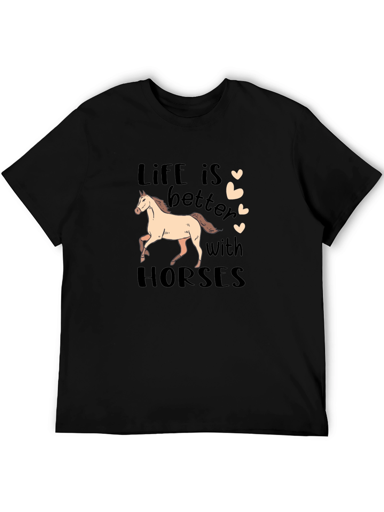 Life is Better with Horses Graphic Tee
