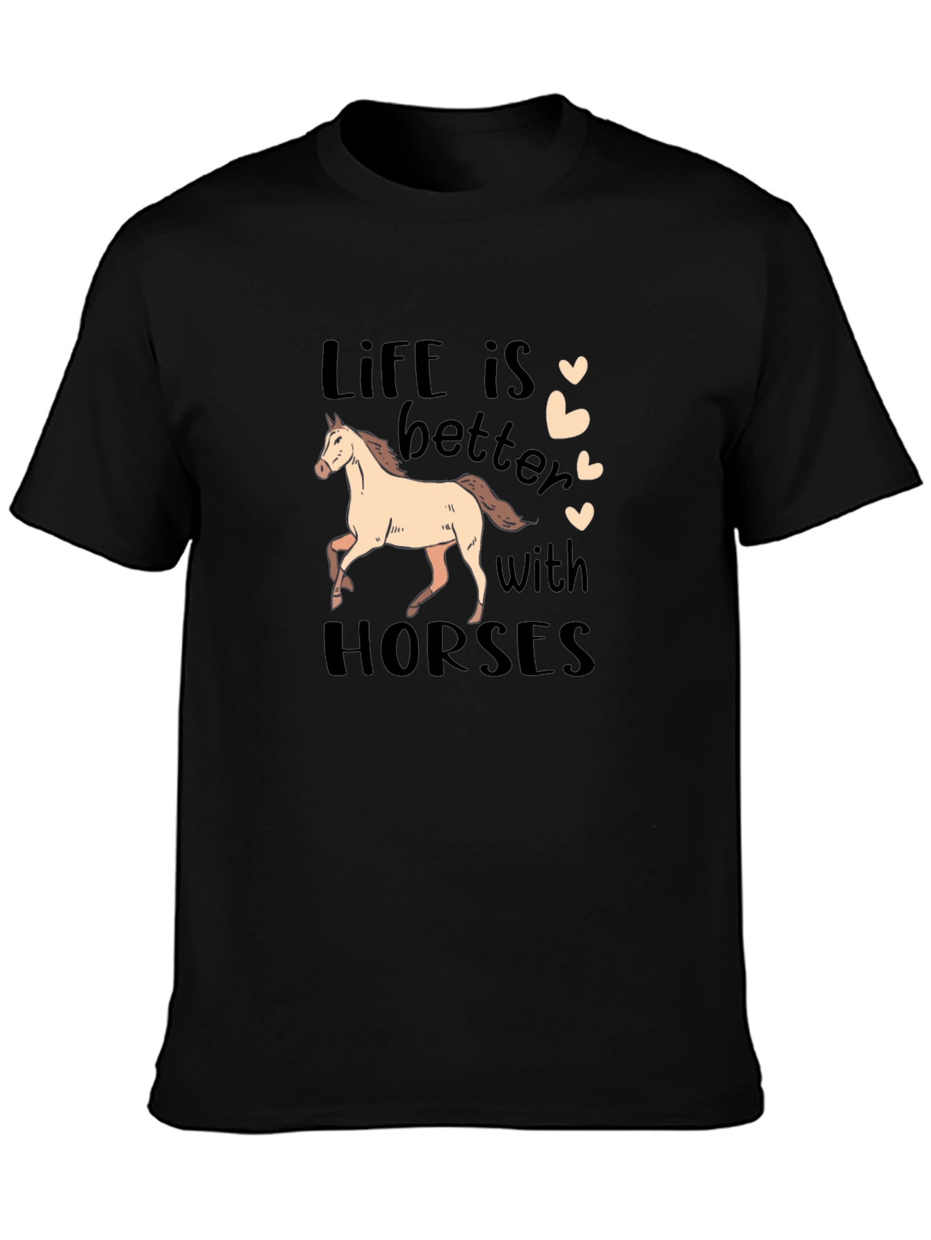 Life is Better with Horses Graphic Tee
