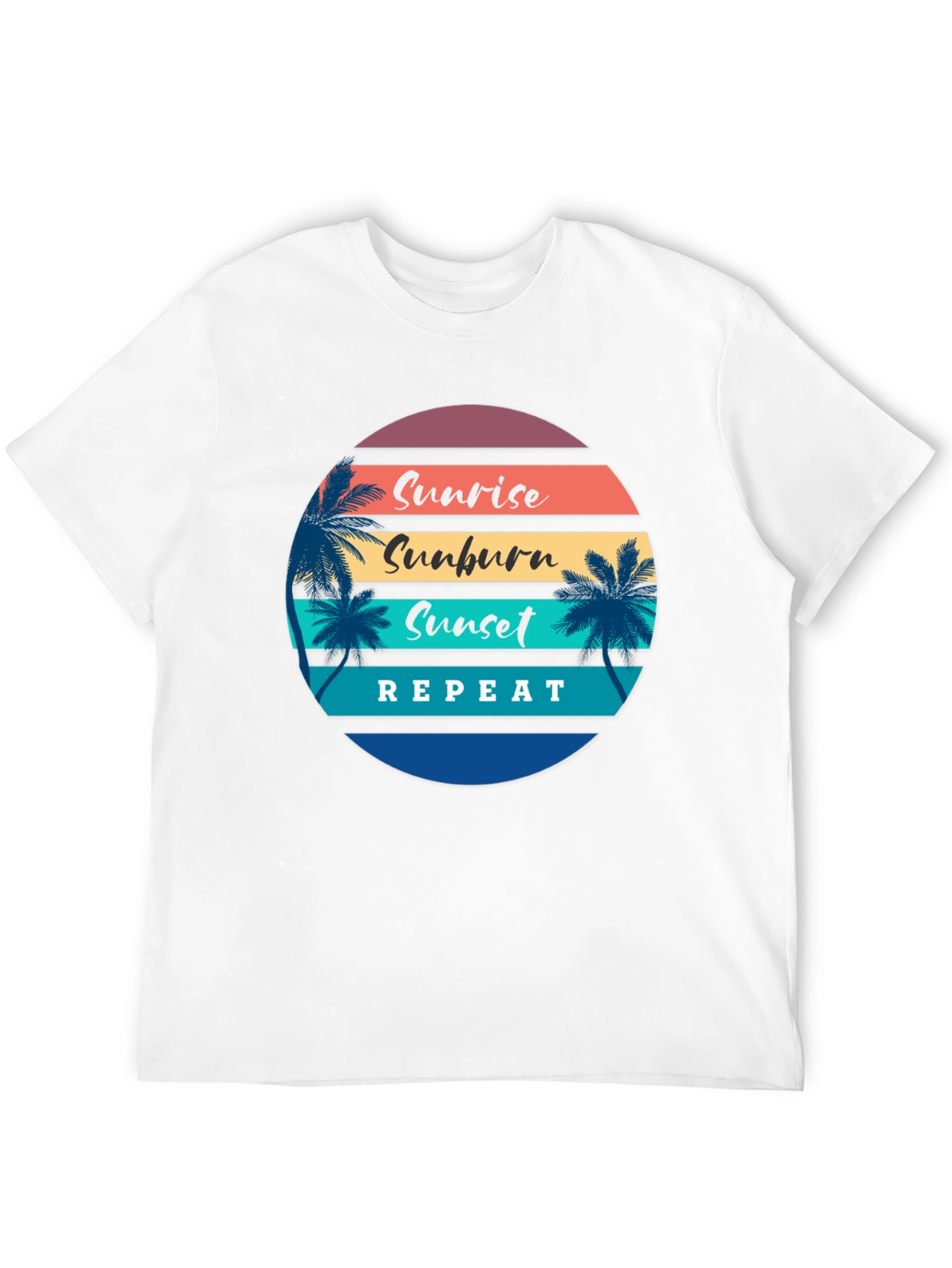 Sunrise Sunset Repeat T-Shirt