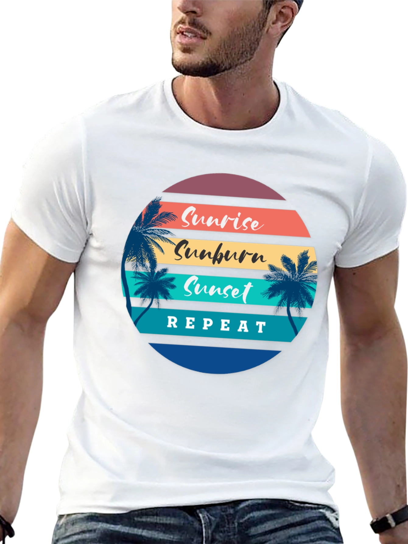 Sunrise Sunset Repeat T-Shirt