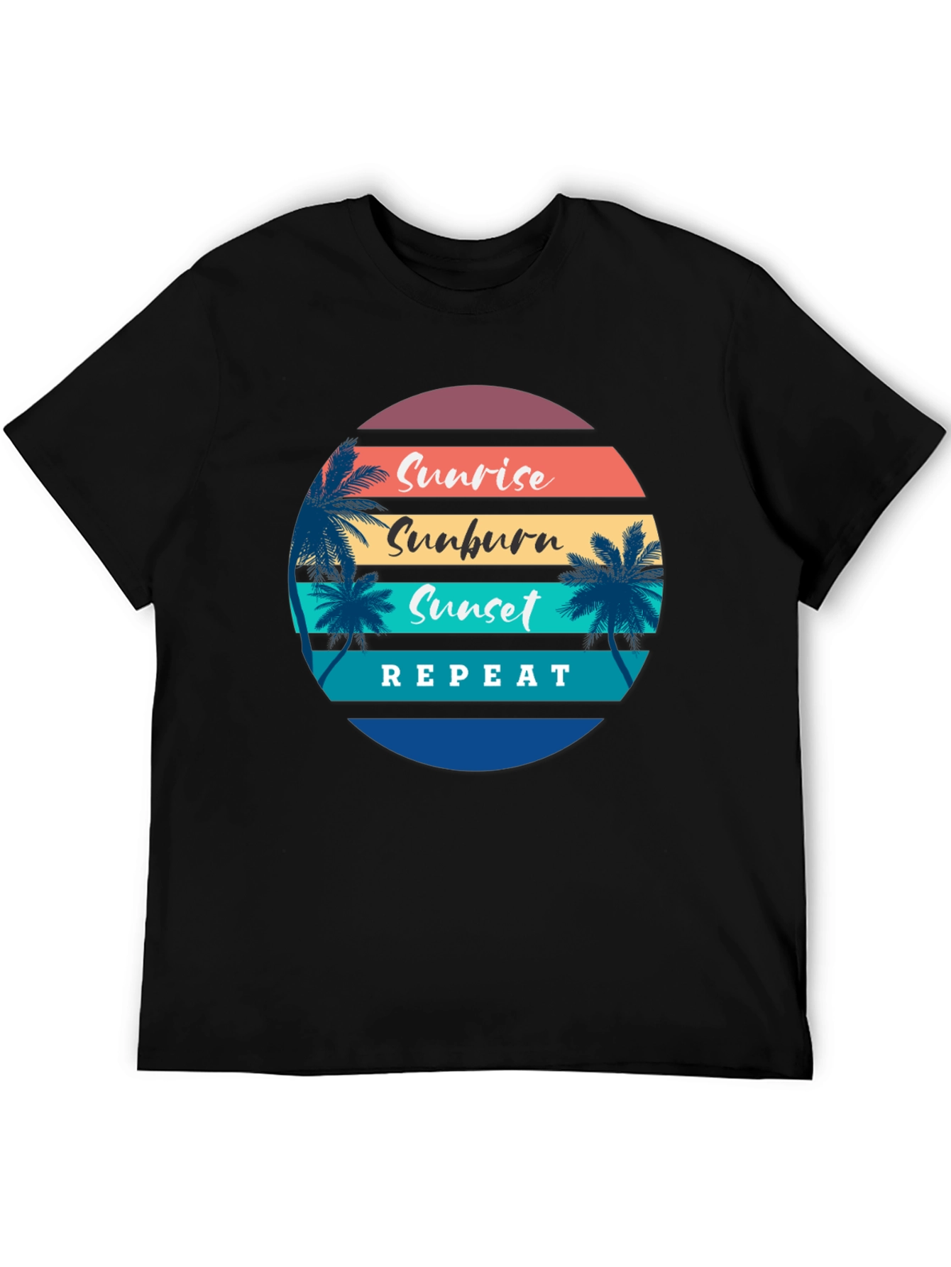 Sunrise Sunset Repeat T-Shirt