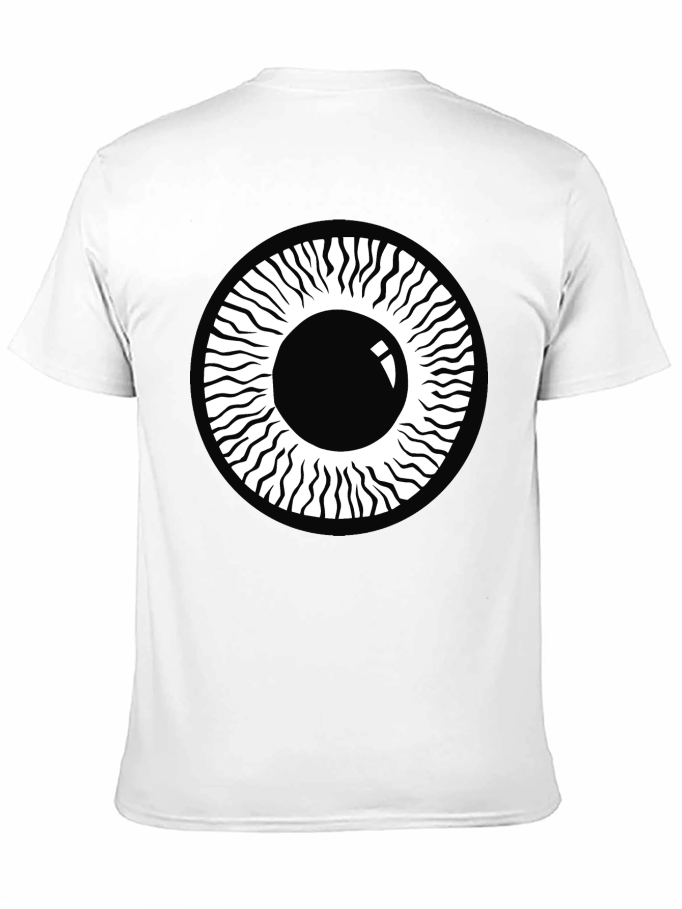 Eye Graphic Black T-Shirt - Modern Style