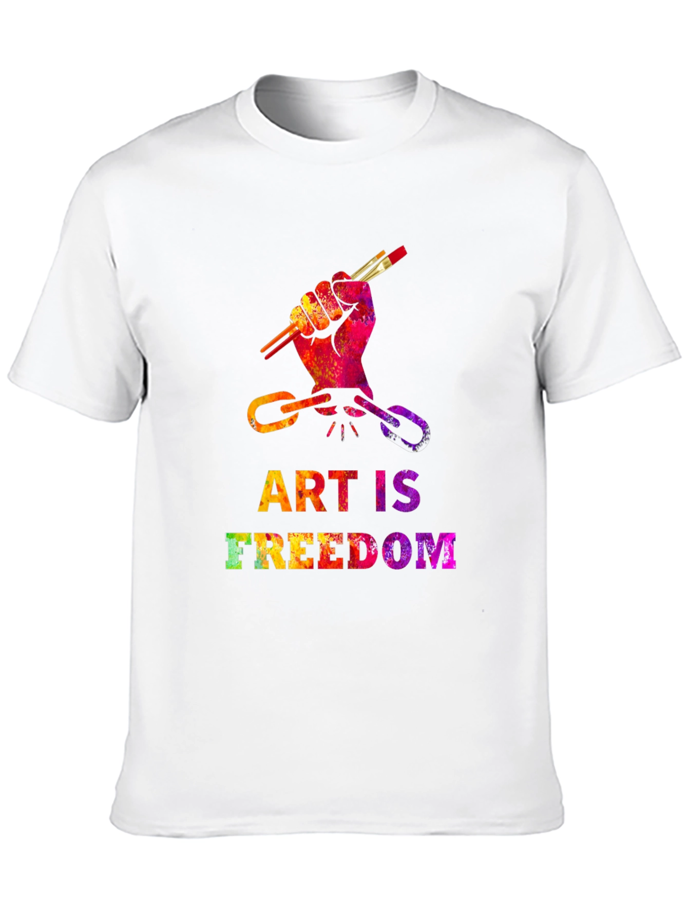 Art Is Freedom Graphic T-Shirt