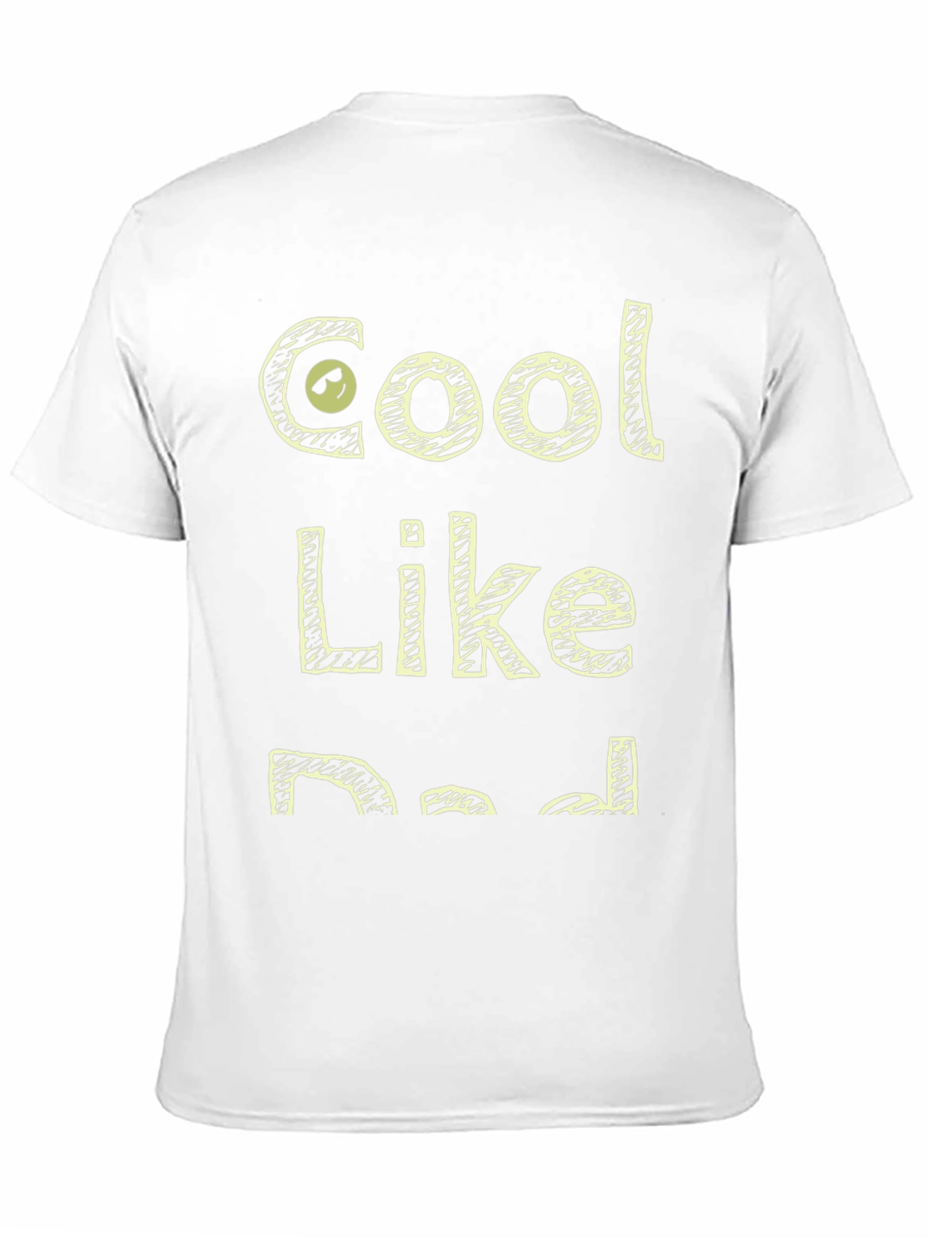 Cool Like Dad Black Graphic T-Shirt