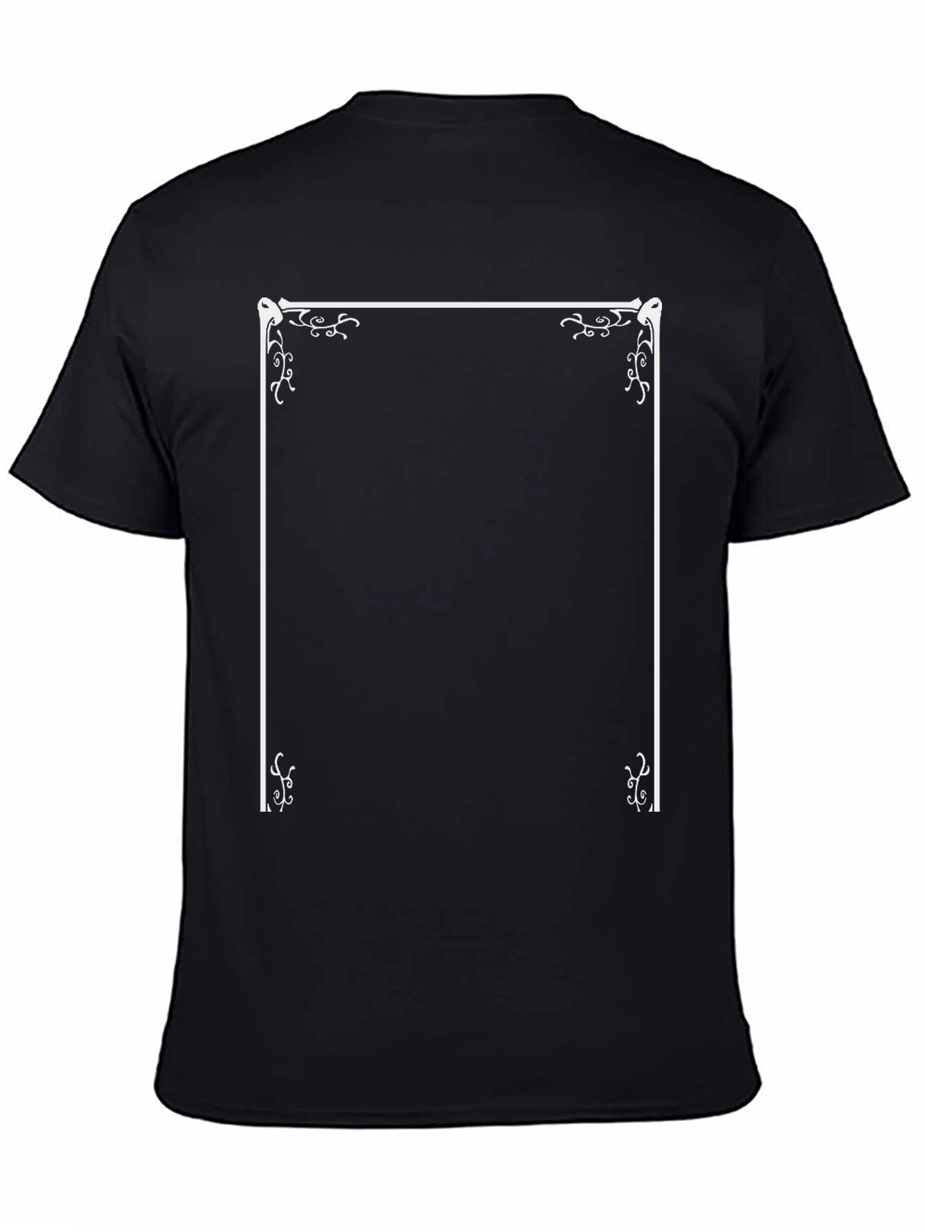 Elegant Frame Black Tee