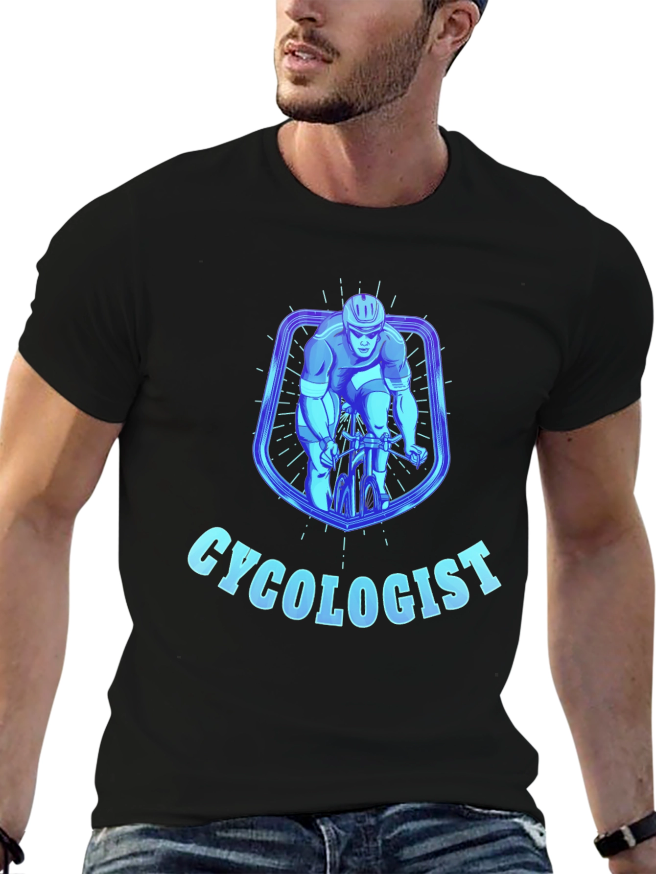 Cyclologist Graphic T-Shirt - Cycling Enthusiast Tee