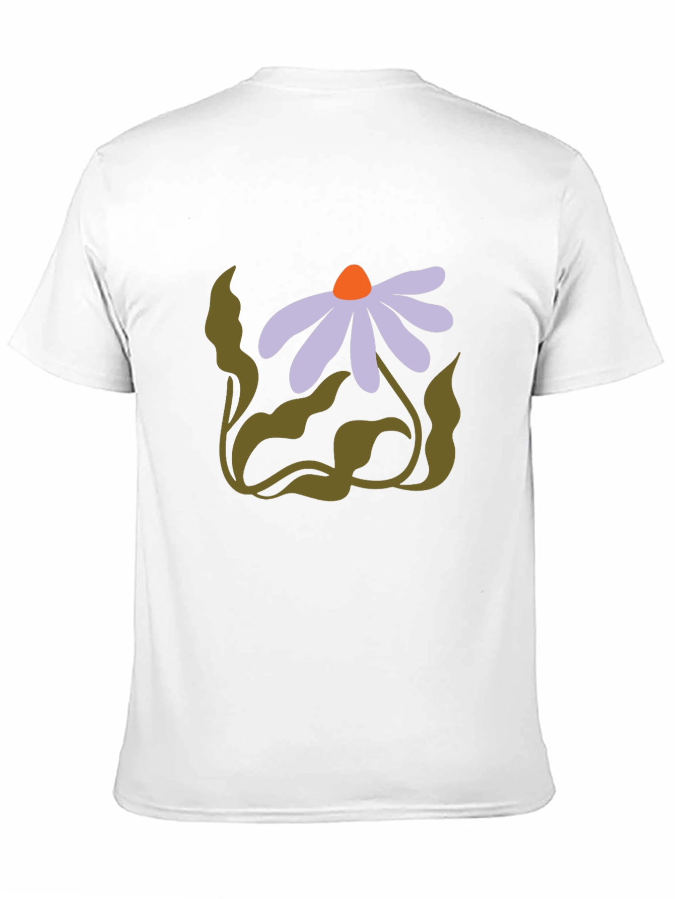 Floral Graphic Black T-Shirt