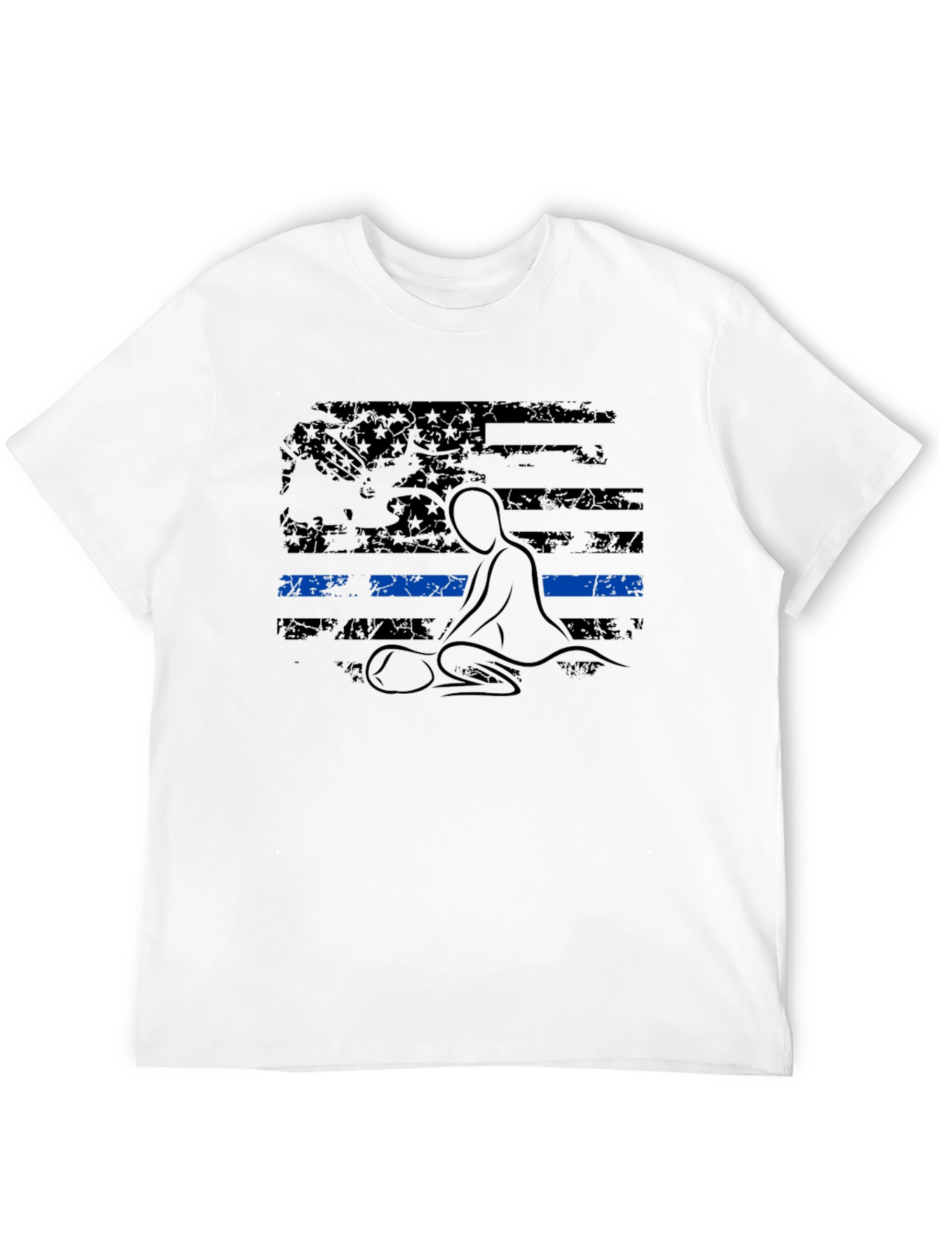 Thin Blue Line CPR T-Shirt - Black