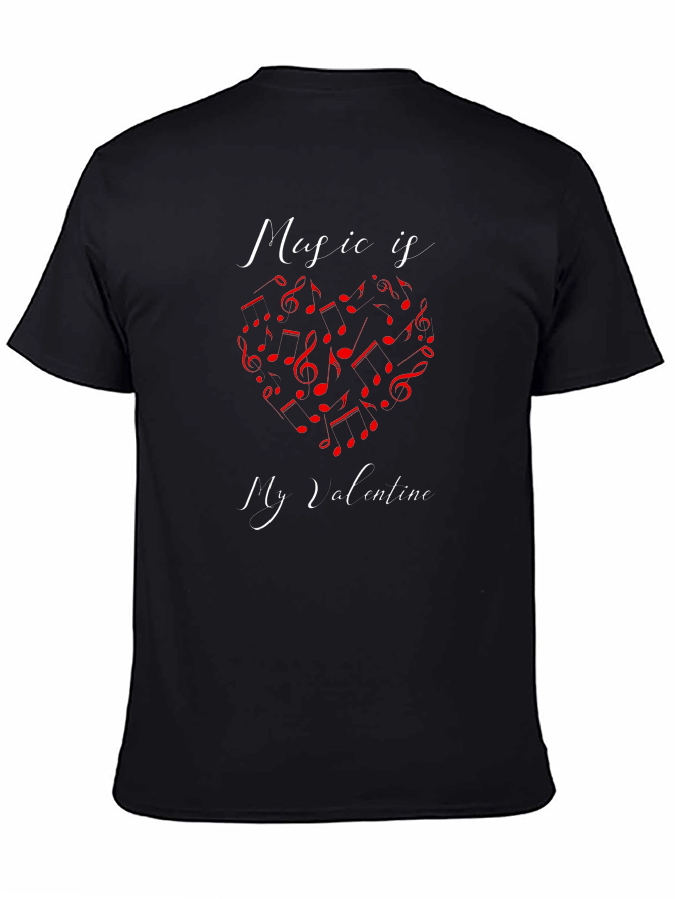 Music is My Valentine T-Shirt
