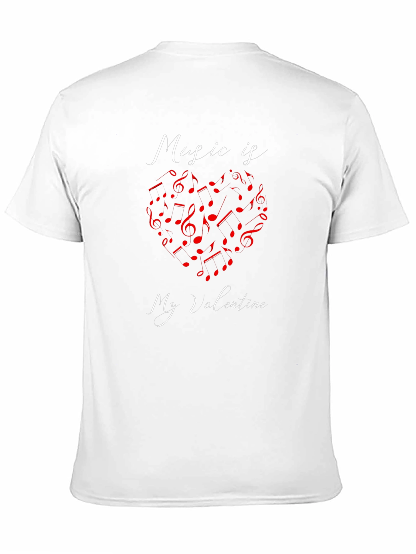 Music is My Valentine T-Shirt