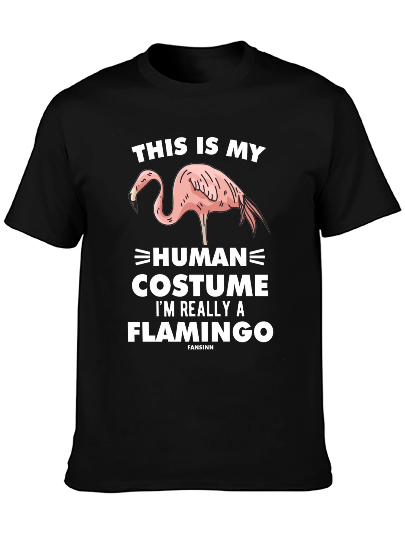 Funny Flamingo Costume T-Shirt