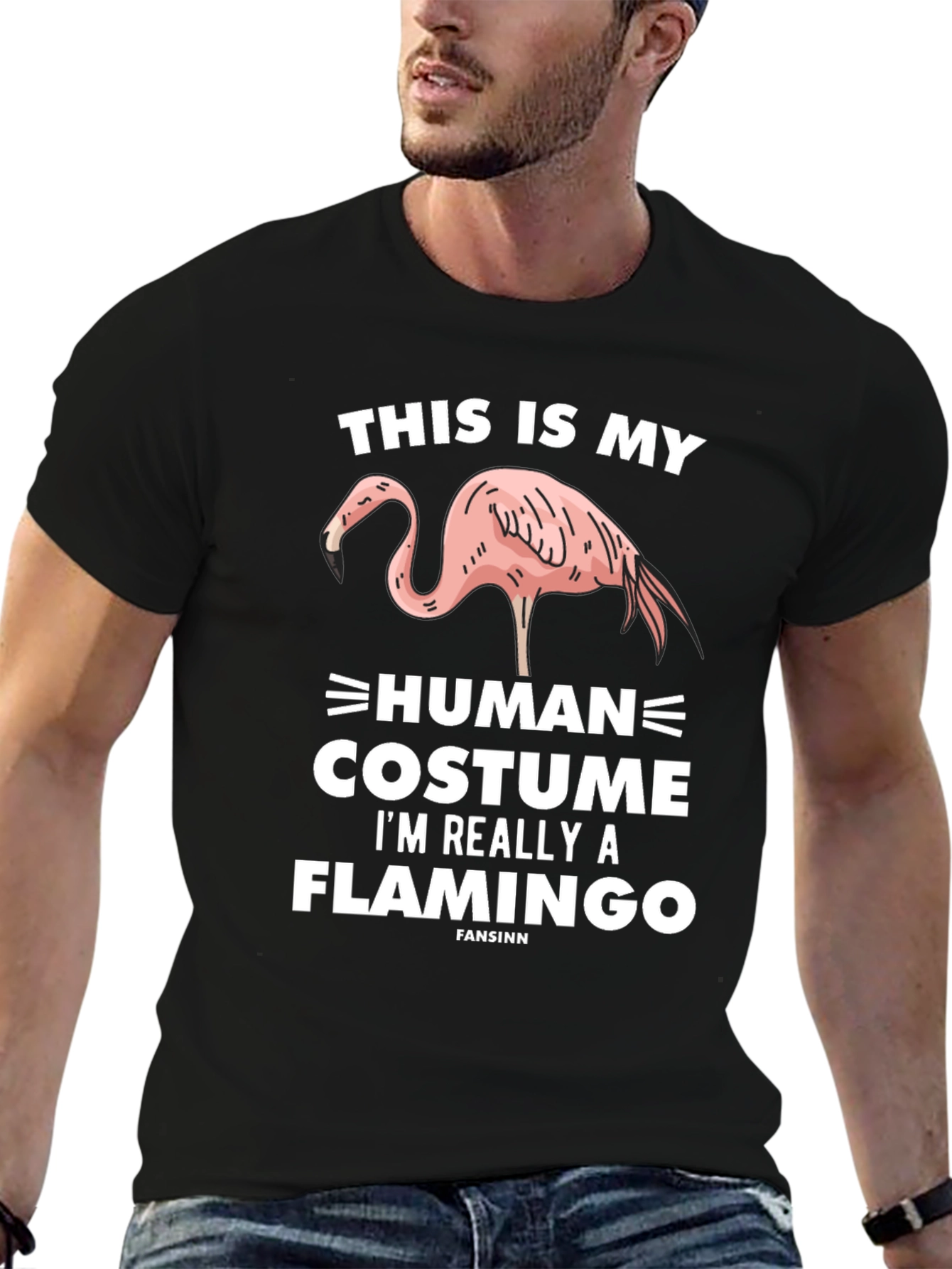 Funny Flamingo Costume T-Shirt