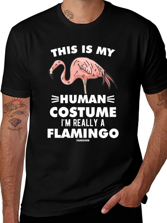 Funny Flamingo Costume T-Shirt