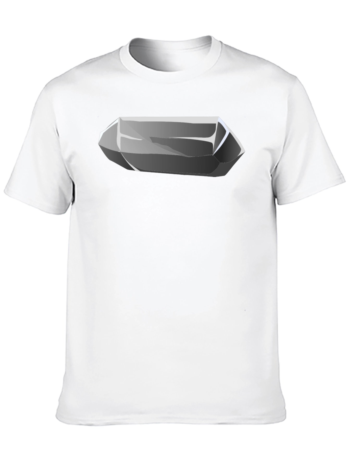 Quartz Crystal Graphic Tee - Cool Mineral Design