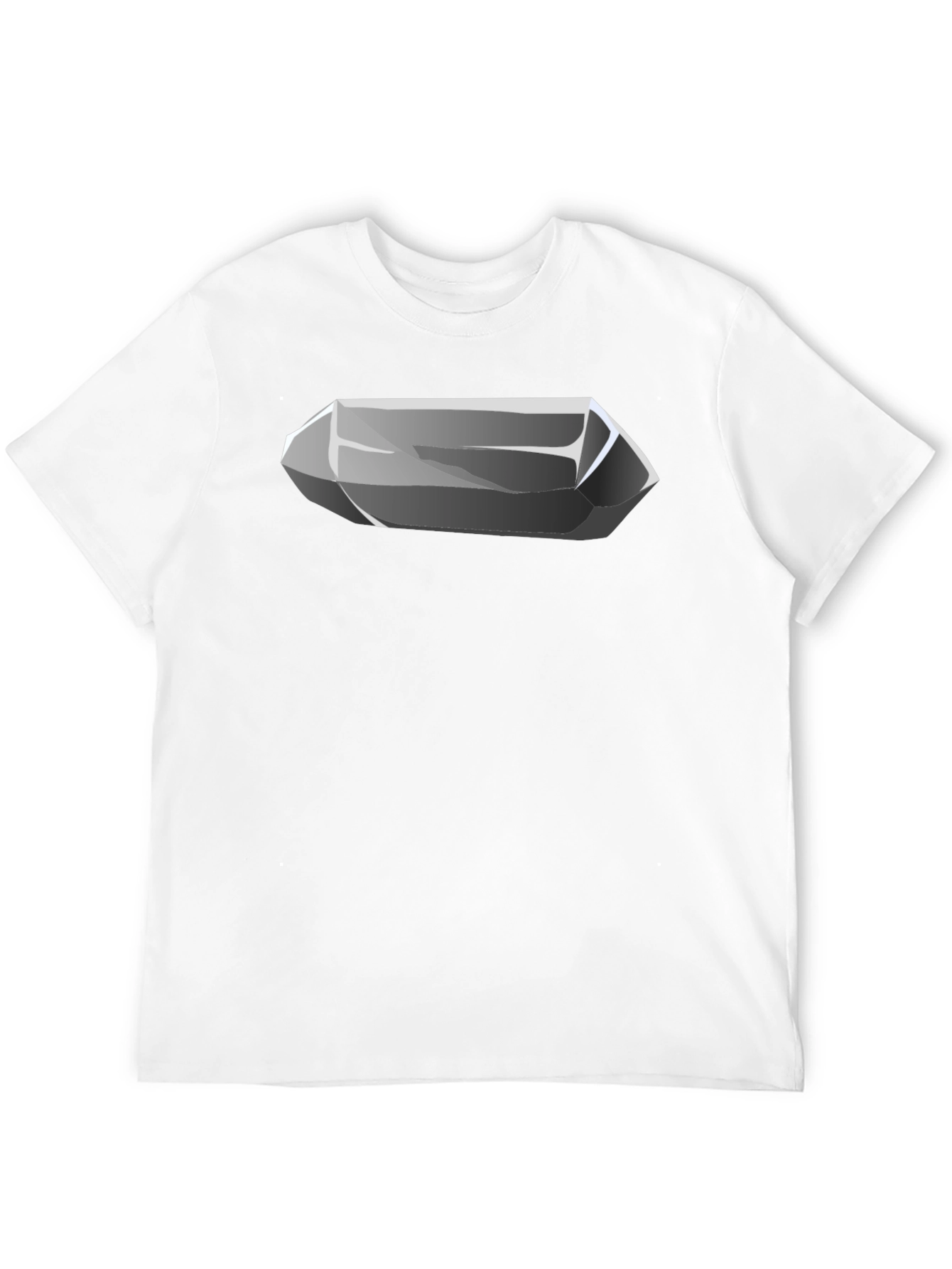 Quartz Crystal Graphic Tee - Cool Mineral Design