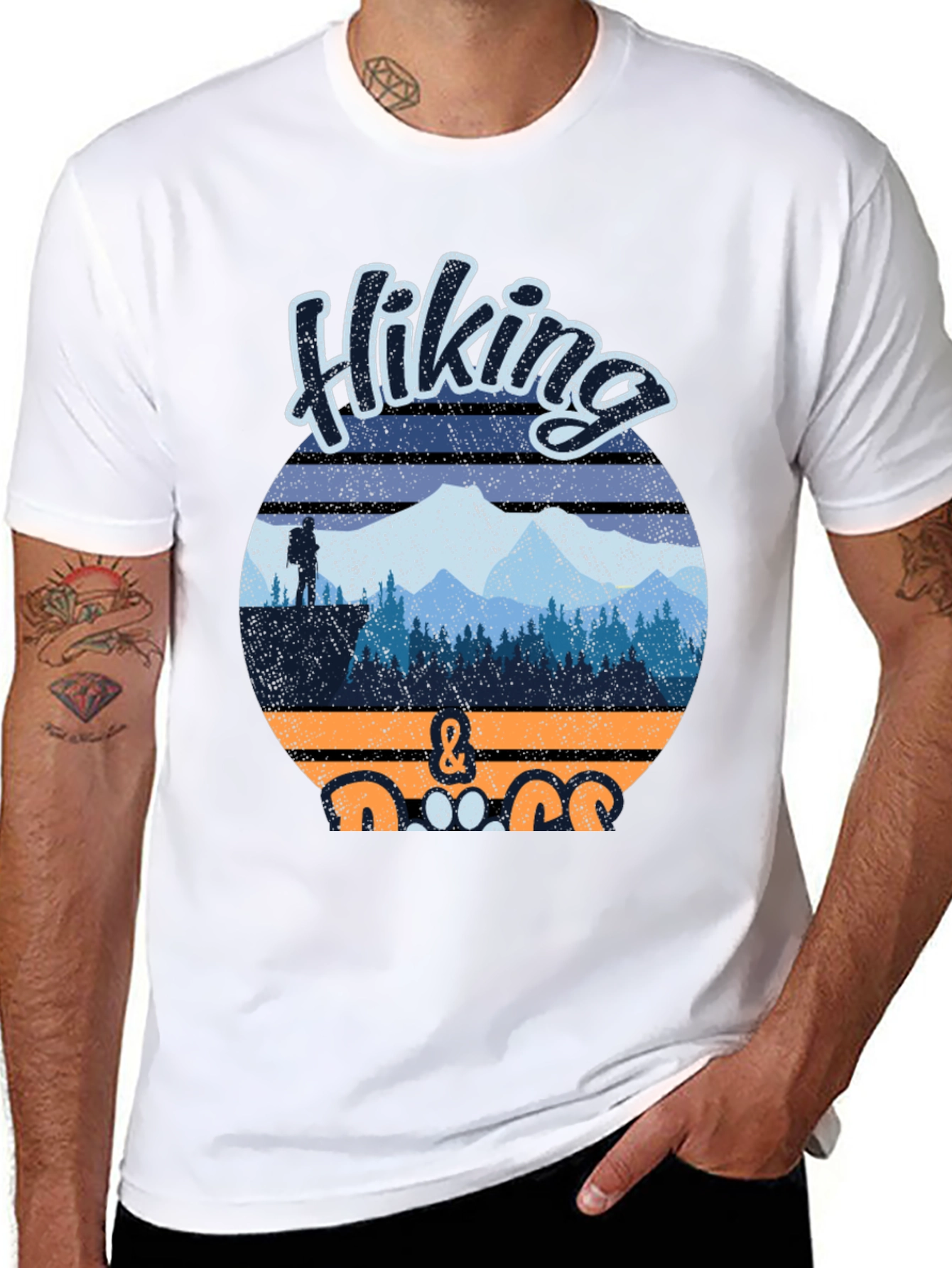 Hiking and Beers Graphic Tee